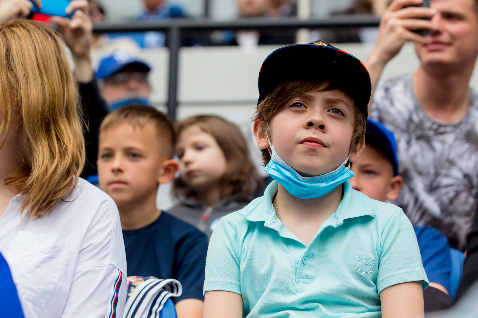 Болельщики на матче «Динамо» — ЦСКА