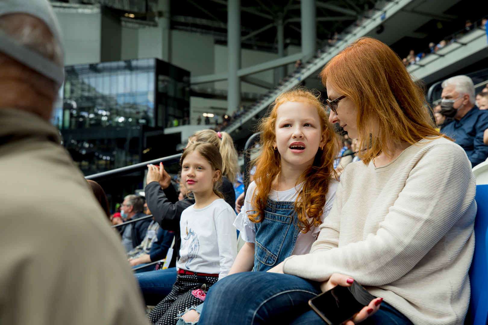 Болельщики на матче «Динамо» — ЦСКА