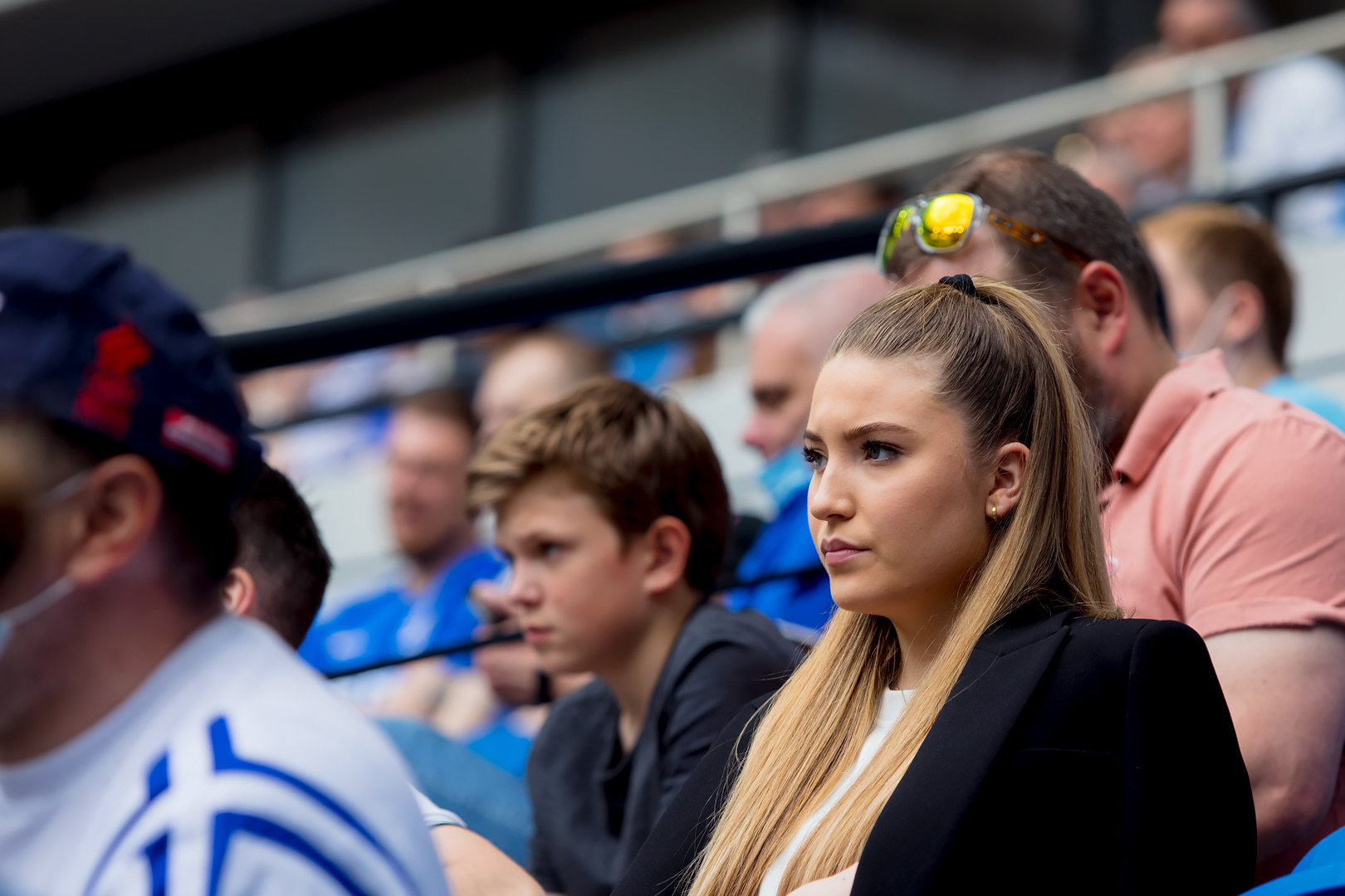 Болельщики на матче «Динамо» — ЦСКА