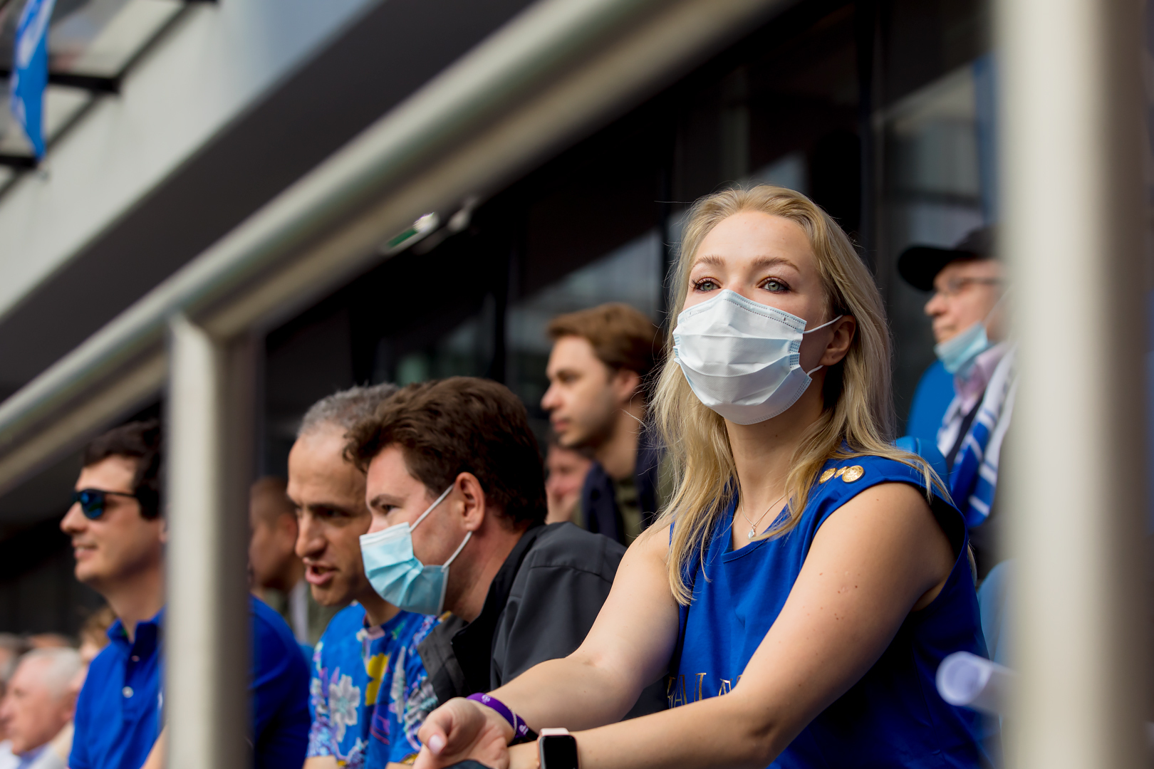 Болельщики на матче «Динамо» — ЦСКА