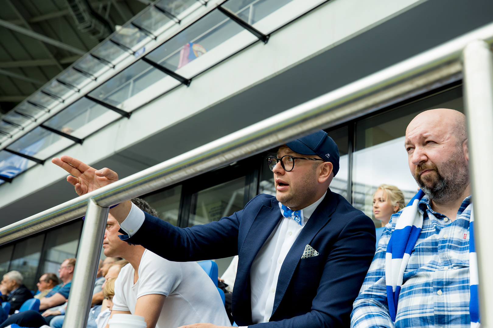 Болельщики на матче «Динамо» — ЦСКА