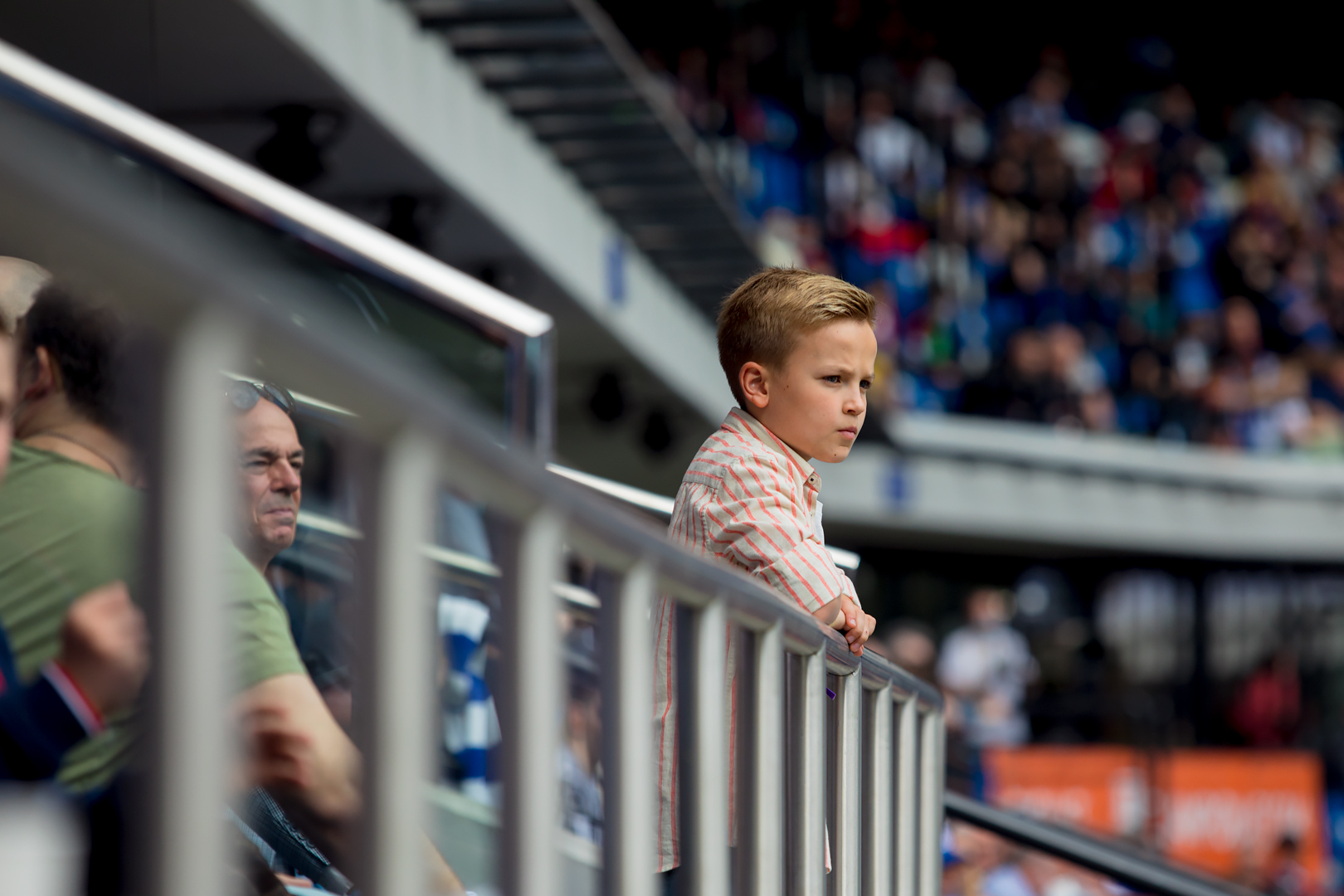 Болельщики на матче «Динамо» — ЦСКА