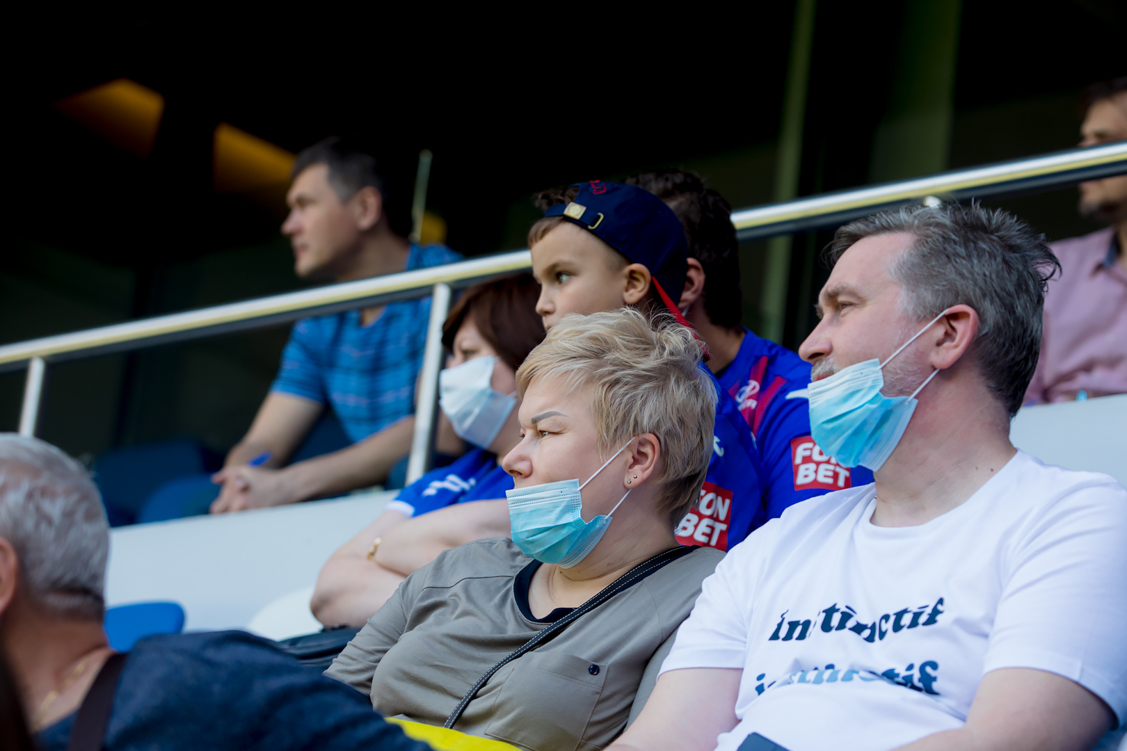 Болельщики на матче «Динамо» — ЦСКА