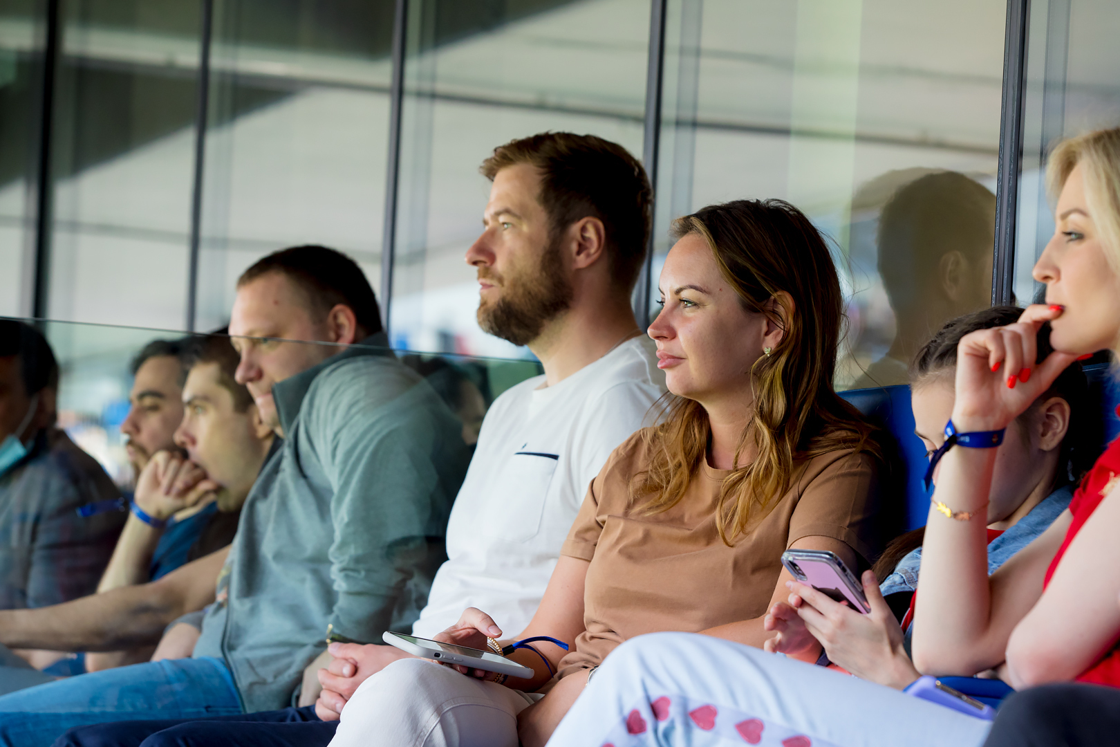 Болельщики на матче «Динамо» — ЦСКА