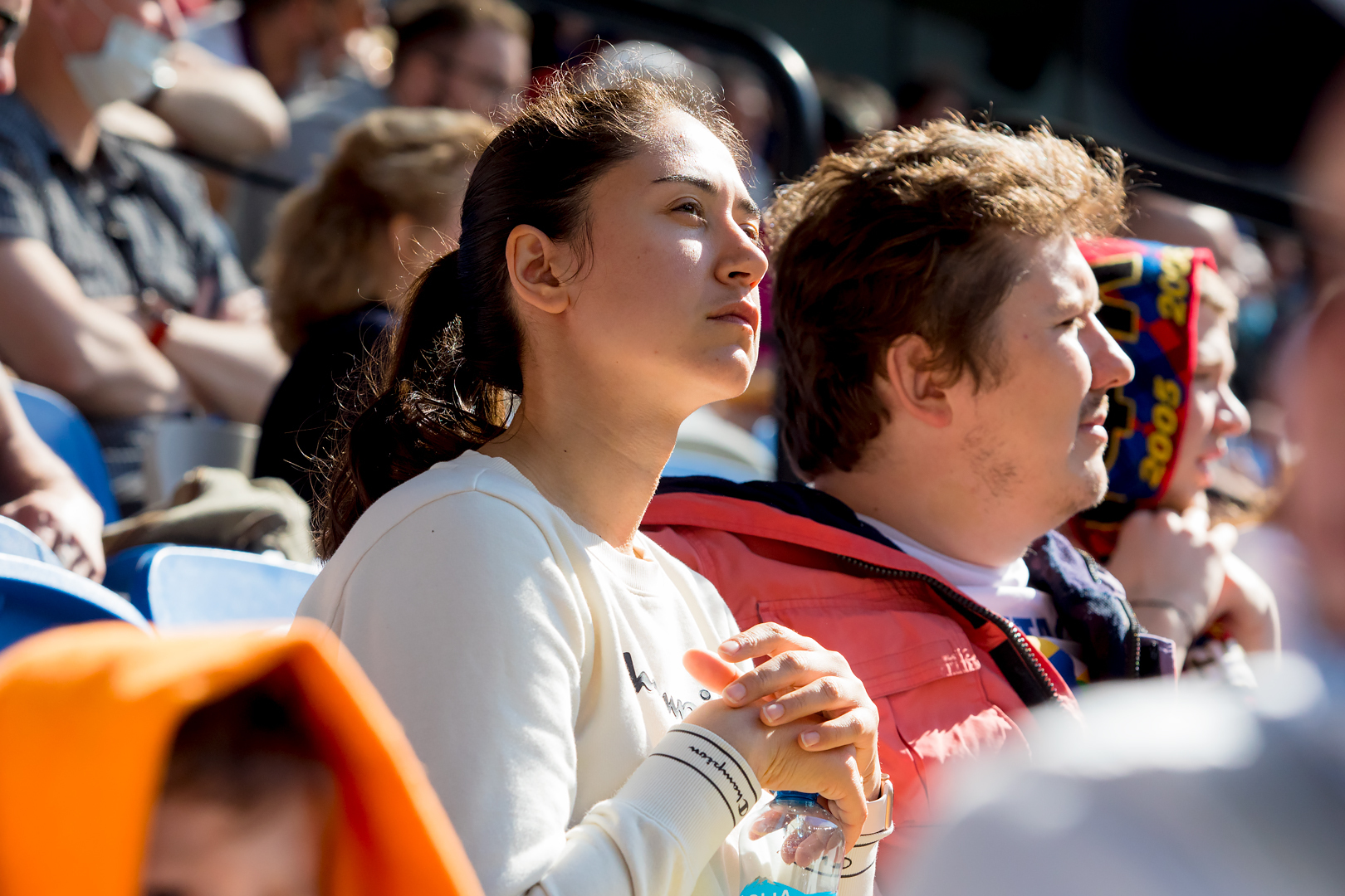 Болельщики на матче «Динамо» — ЦСКА