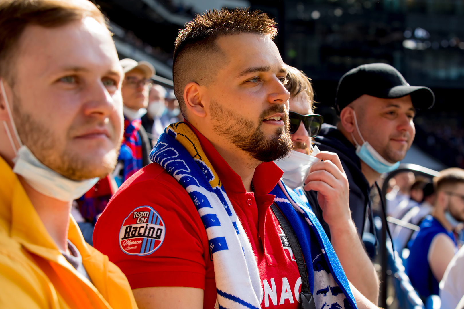 Болельщики на матче «Динамо» — ЦСКА