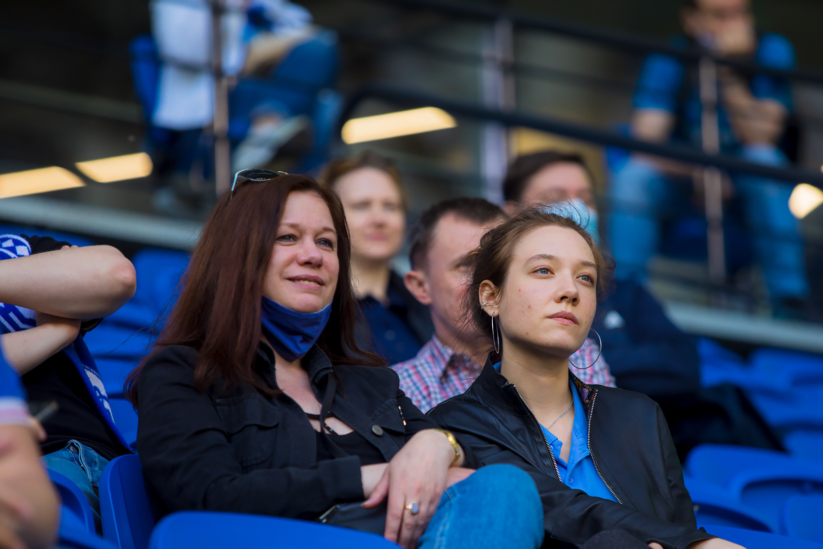 Болельщики на матче «Динамо» — ЦСКА