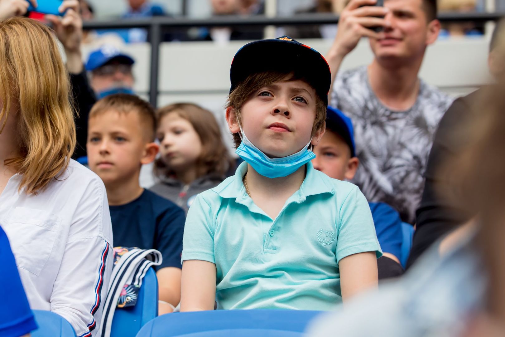 Болельщики на матче «Динамо» — ЦСКА