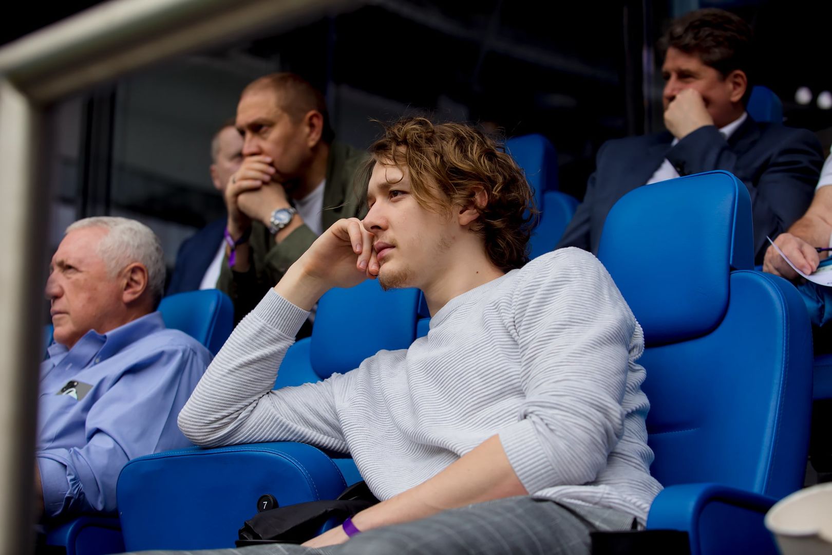 Болельщики на матче «Динамо» — ЦСКА