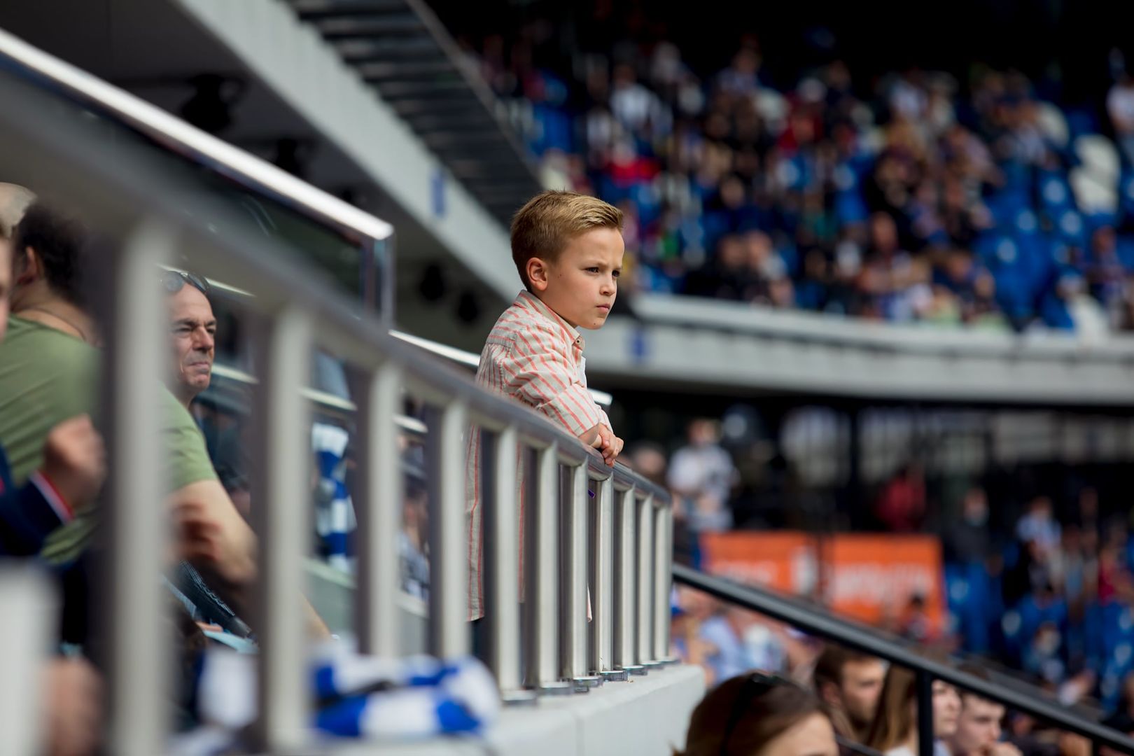 Болельщики на матче «Динамо» — ЦСКА