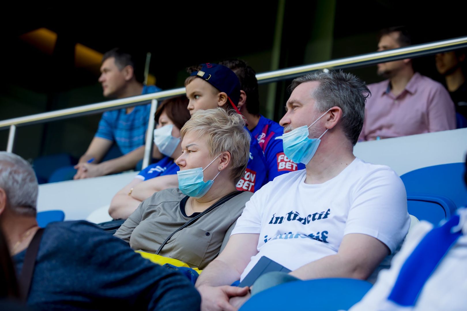 Болельщики на матче «Динамо» — ЦСКА