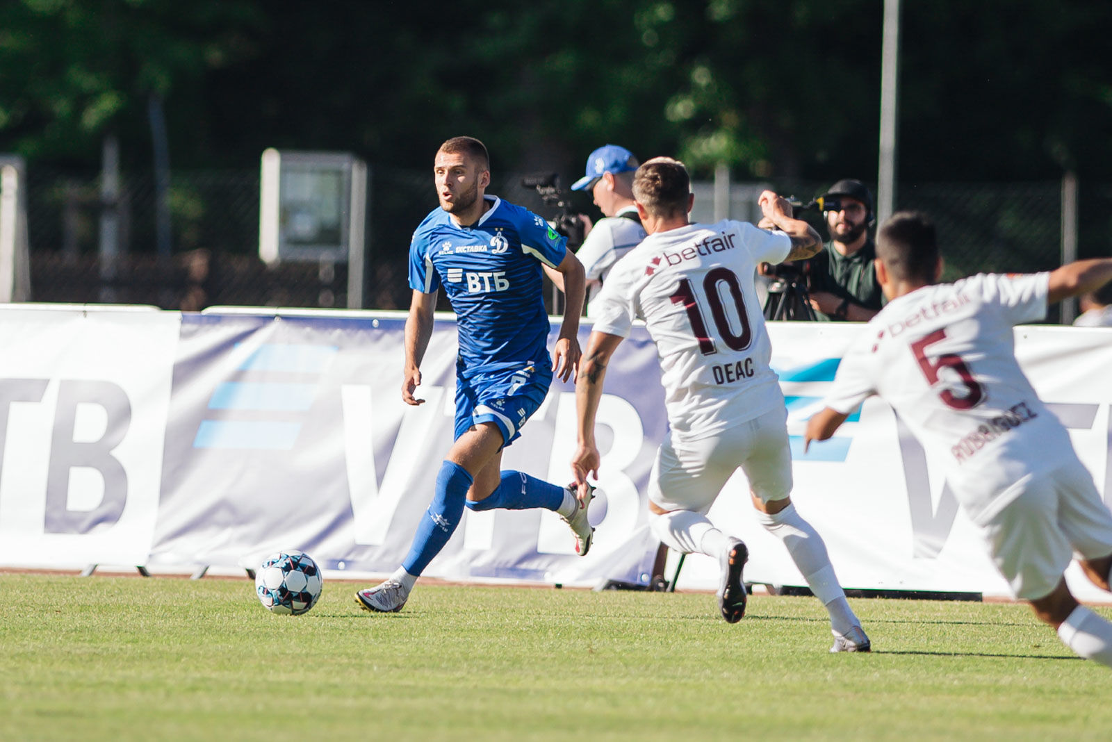 Фоторепортаж c контрольной игры «Динамо» — ЧФР