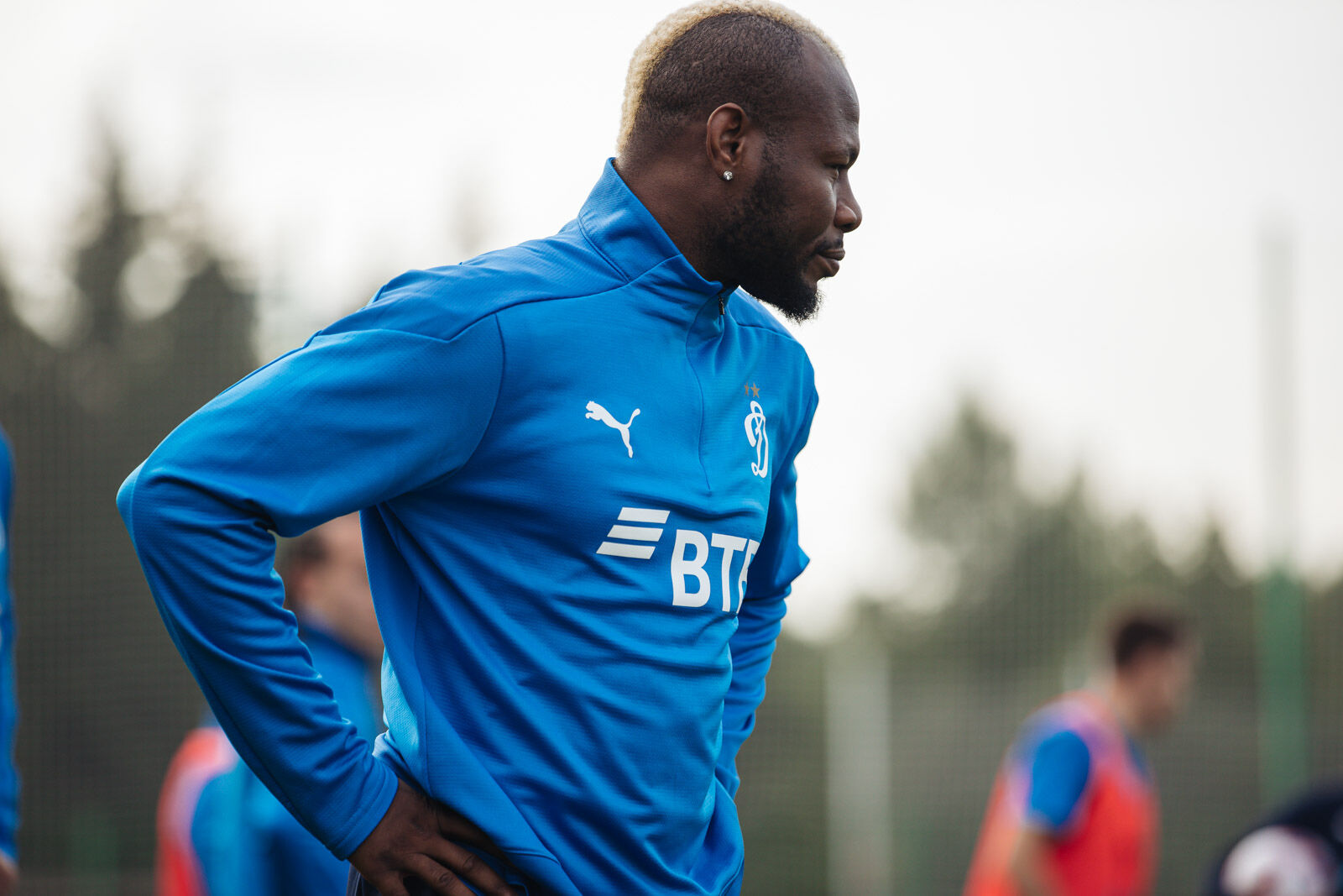 Тренировка перед матчем с «Локомотивом»