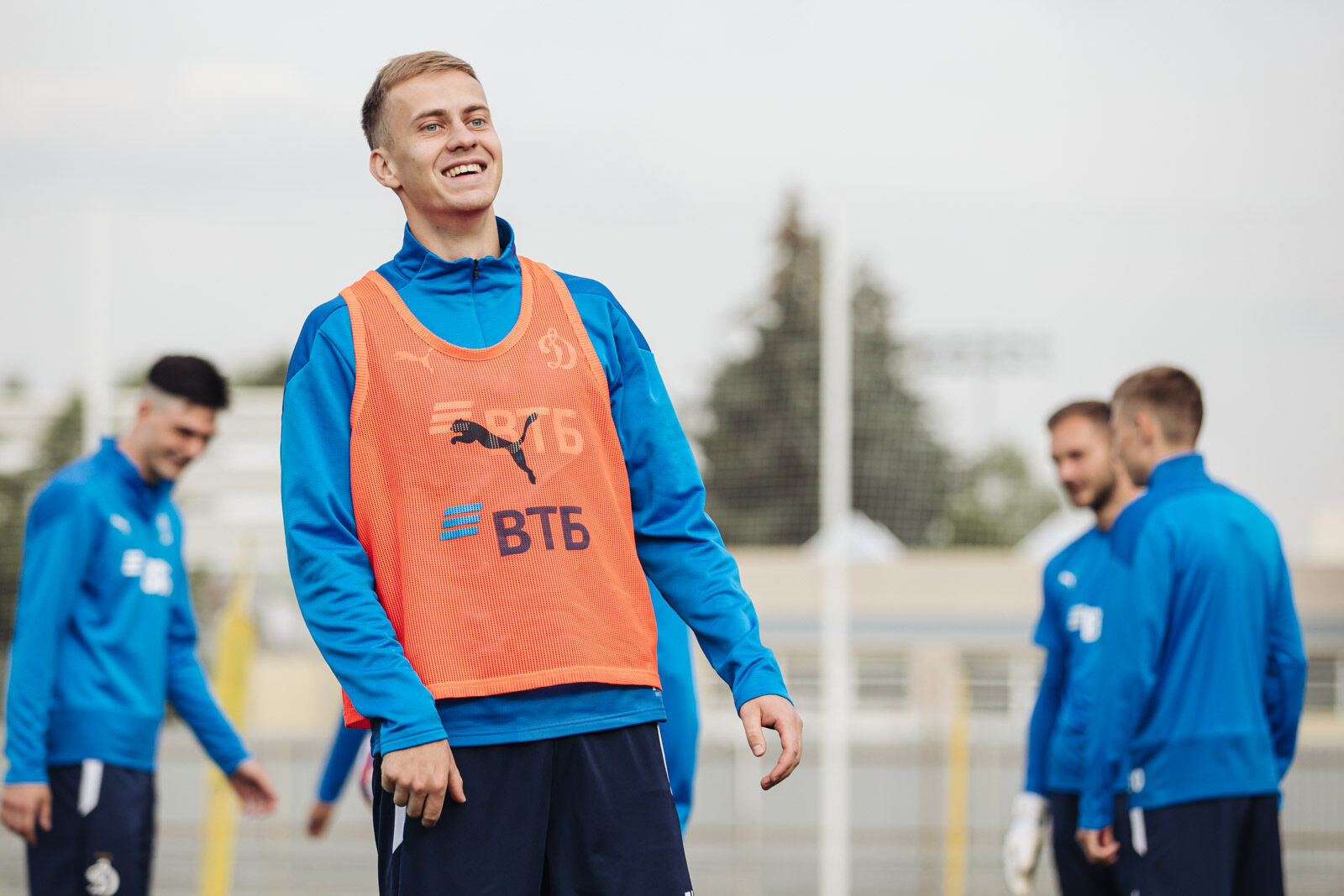 Тренировка перед матчем с «Локомотивом»