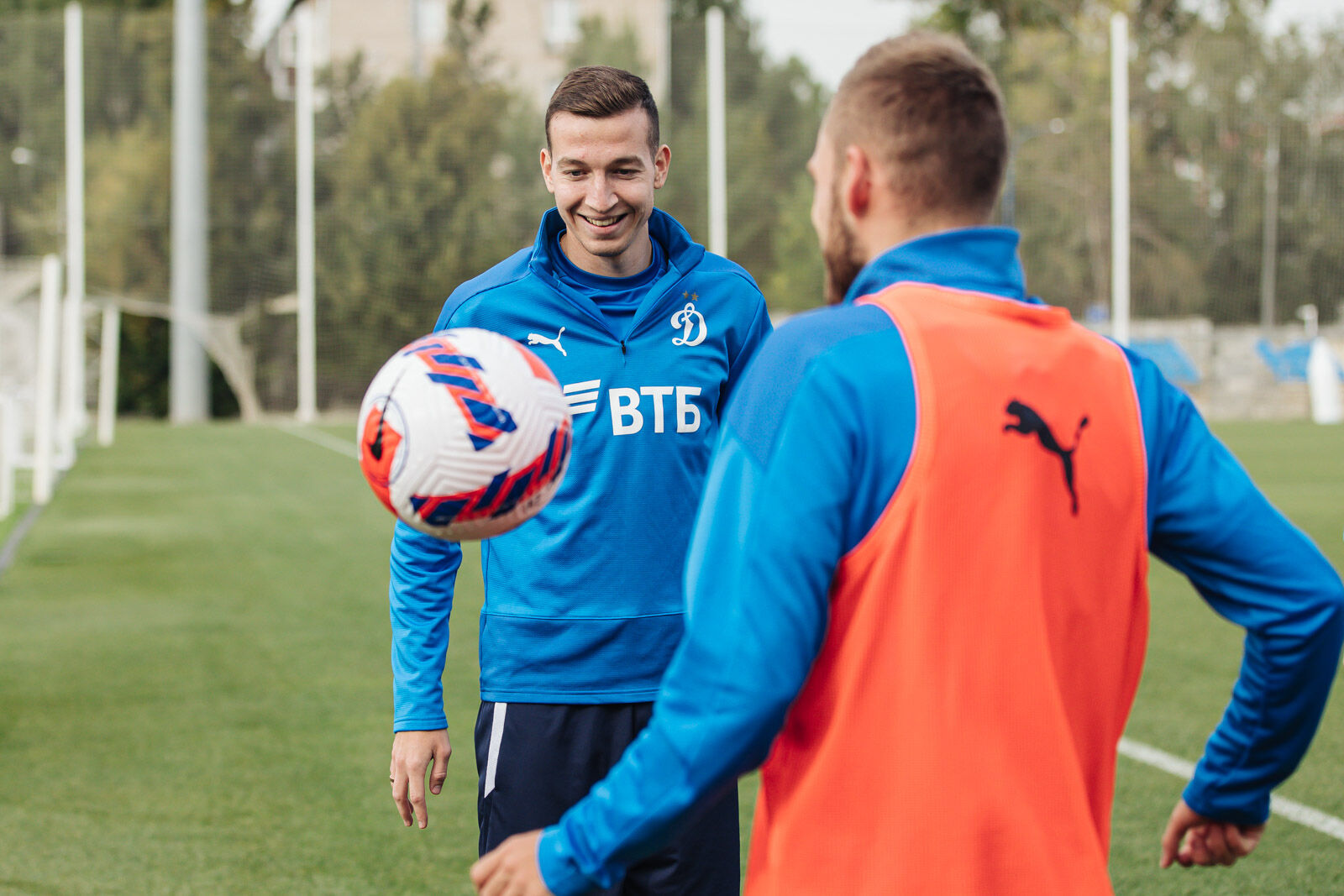 Тренировка перед матчем с «Локомотивом»