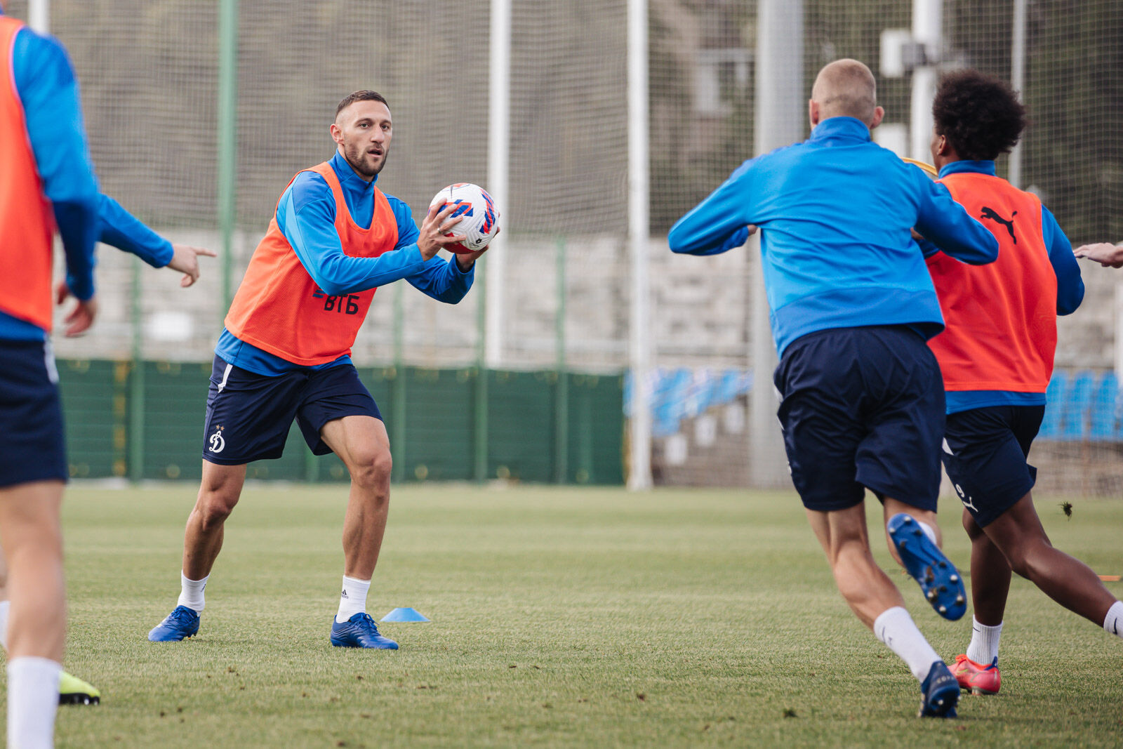 Тренировка перед матчем с «Локомотивом»