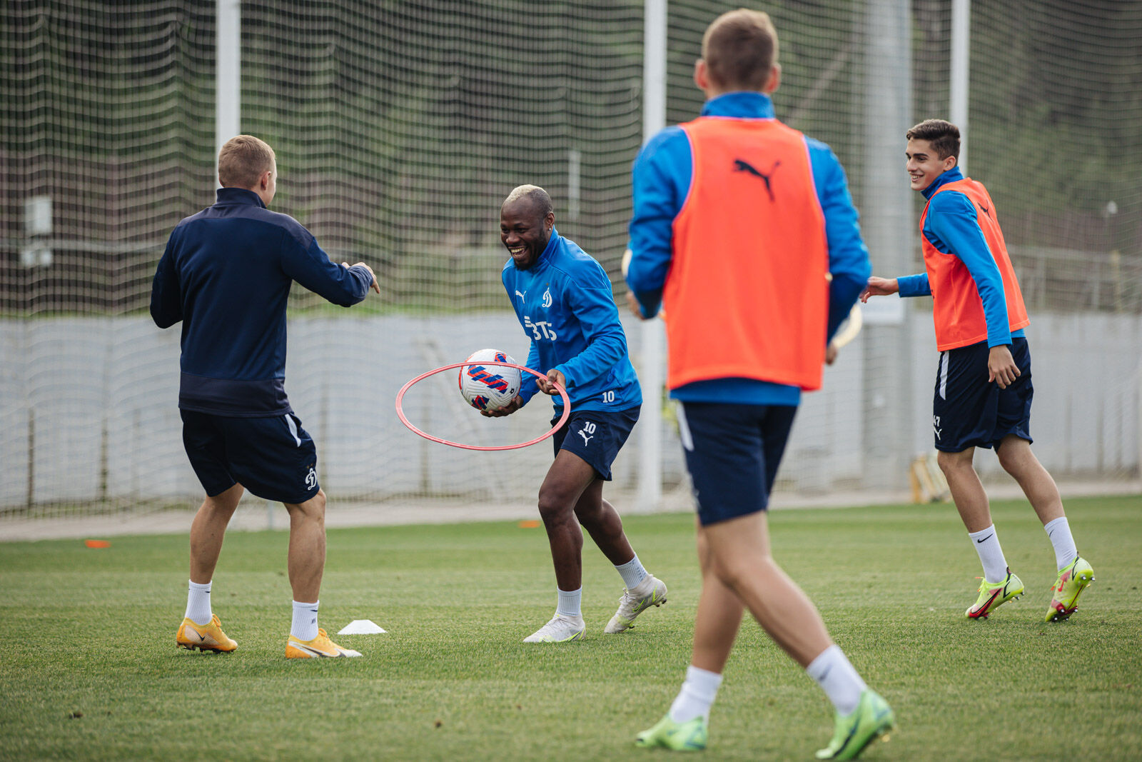 Тренировка перед матчем с «Локомотивом»