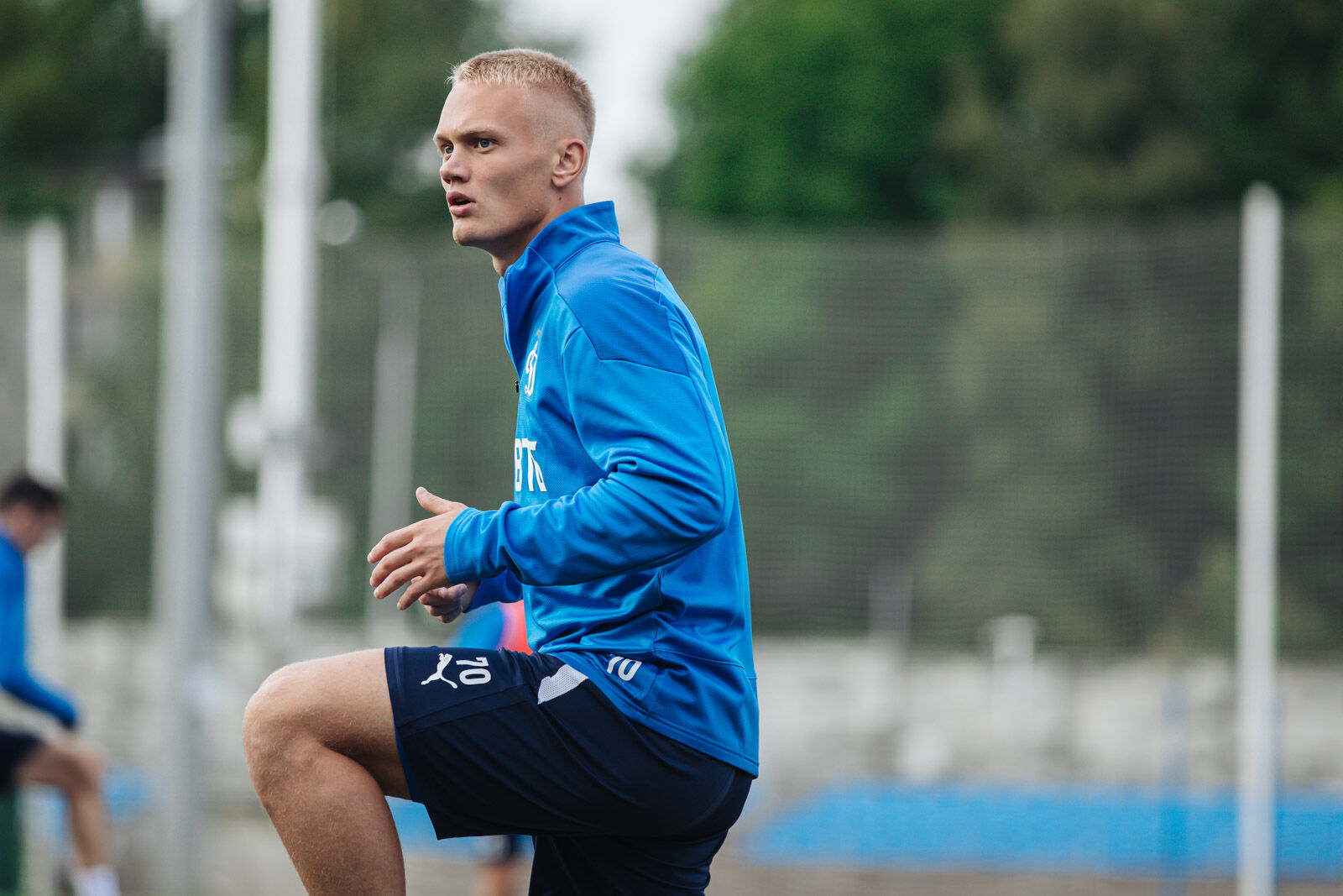 Тренировка перед матчем с «Локомотивом»