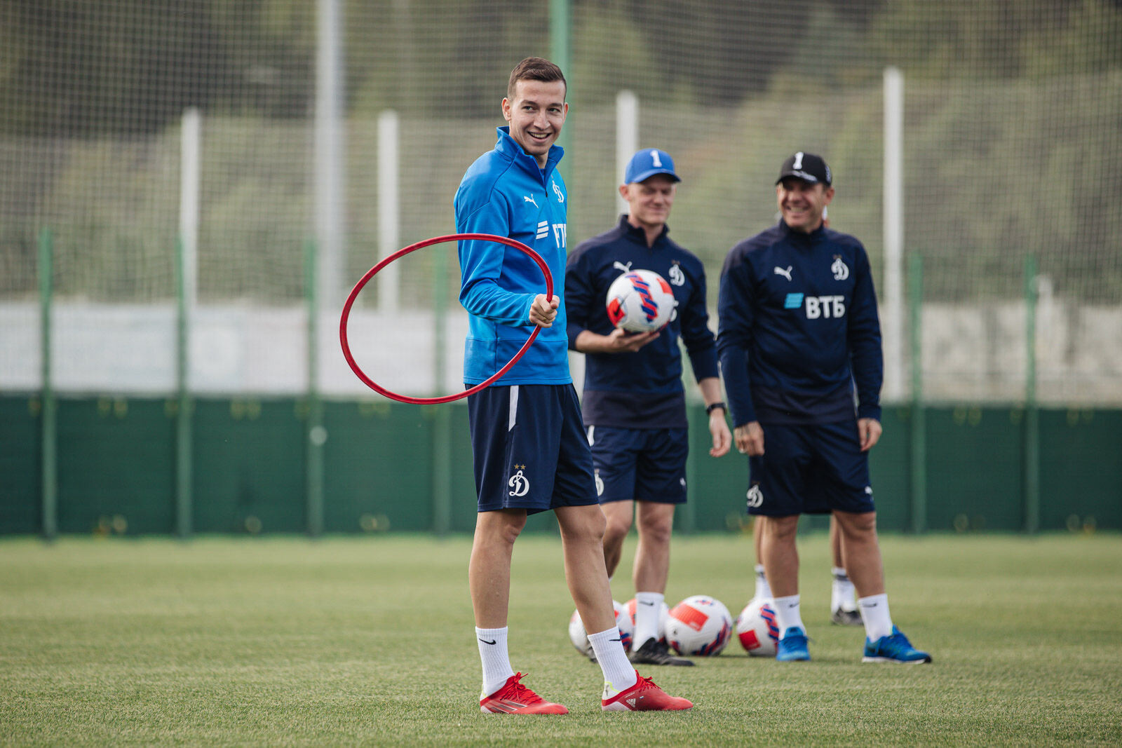 Тренировка перед матчем с «Локомотивом»