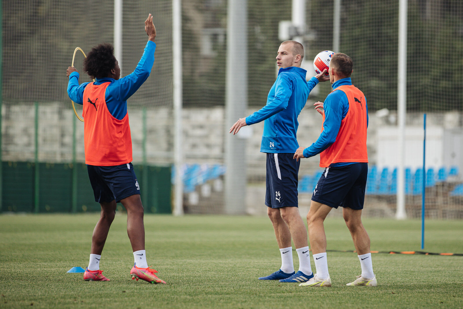 Тренировка перед матчем с «Локомотивом»
