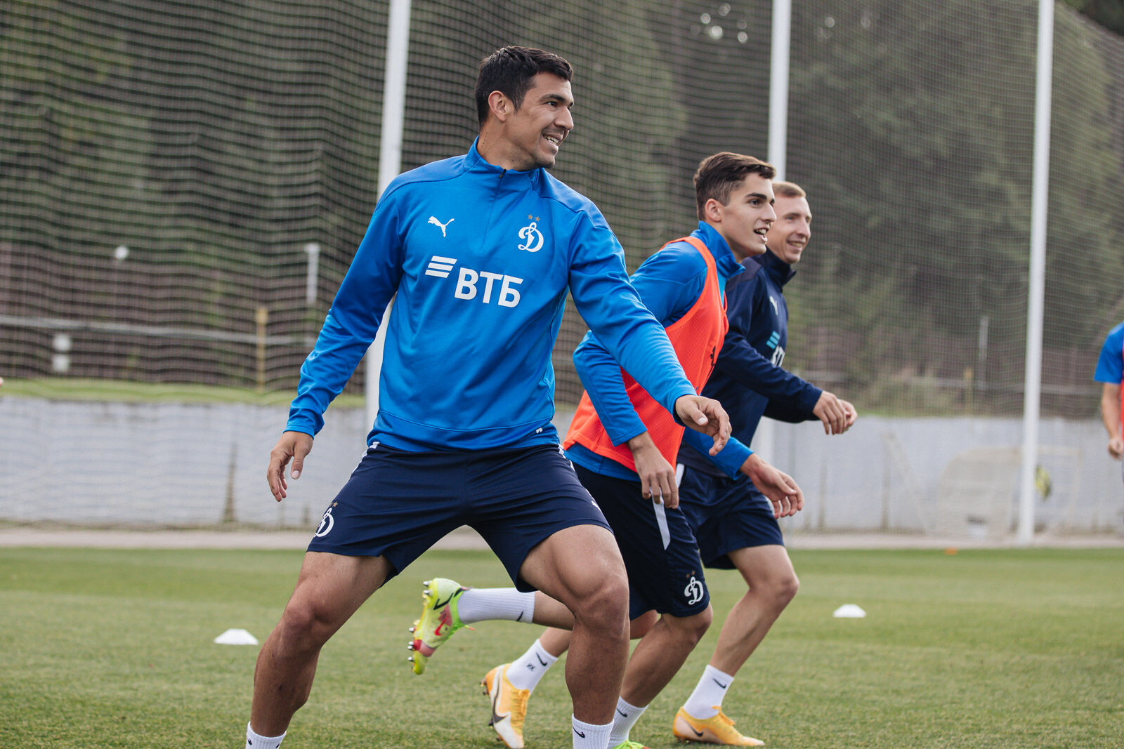 Тренировка перед матчем с «Локомотивом»