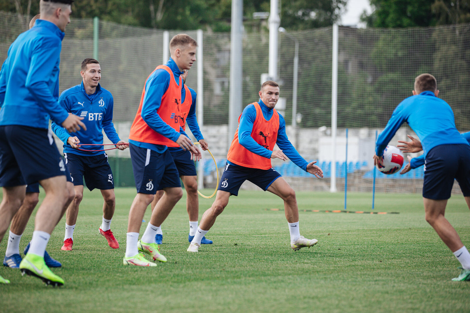 Тренировка перед матчем с «Локомотивом»