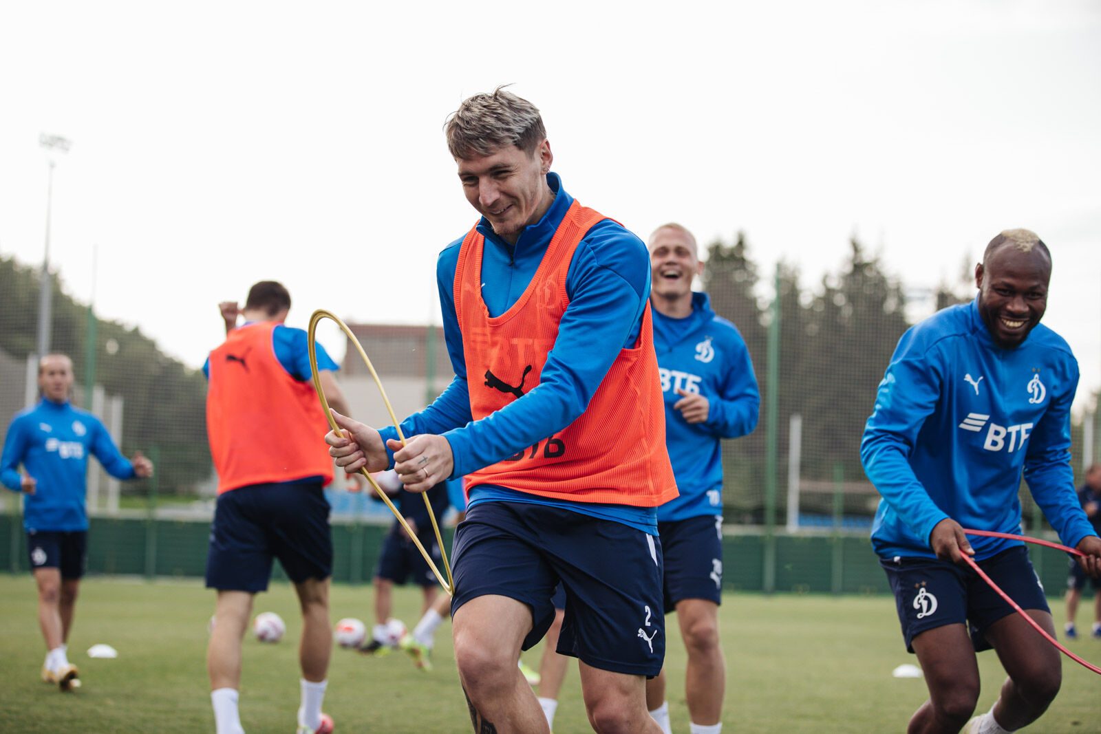 Тренировка перед матчем с «Локомотивом»