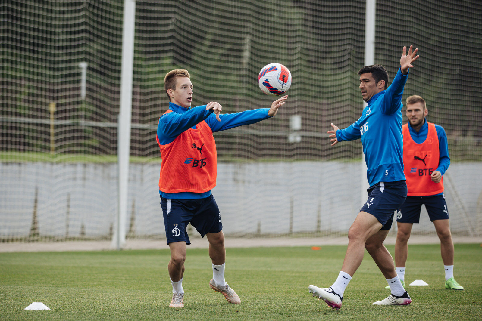 Тренировка перед матчем с «Локомотивом»