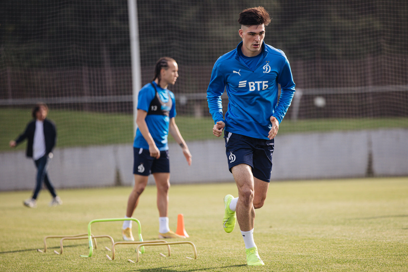 Тренировка перед матчем с «Локомотивом»