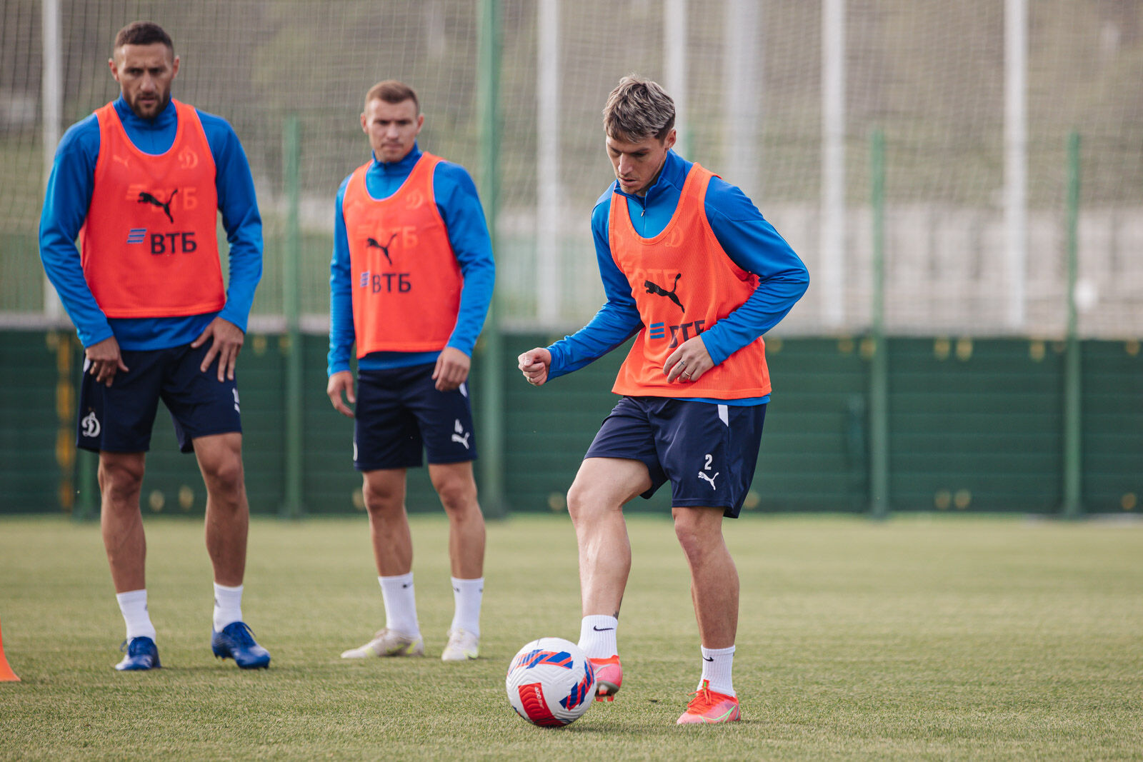 Тренировка перед матчем с «Локомотивом»