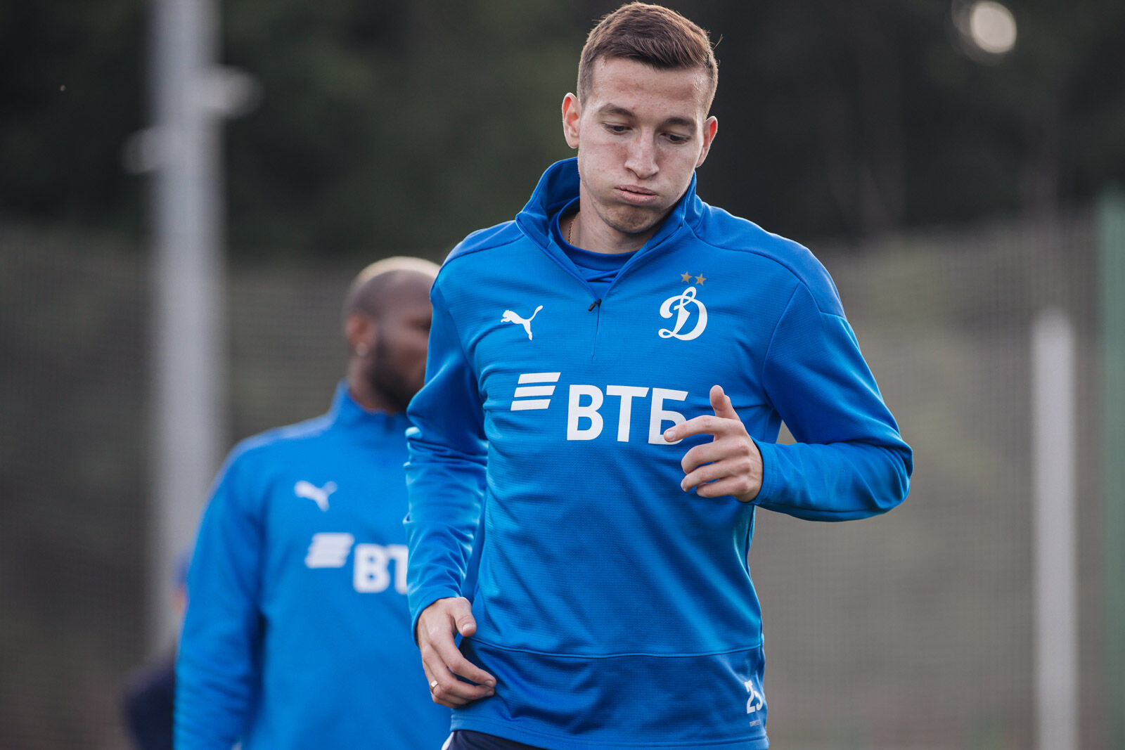 Тренировка перед матчем с «Локомотивом»