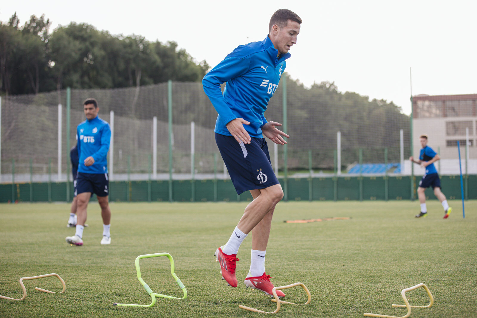 Тренировка перед матчем с «Локомотивом»