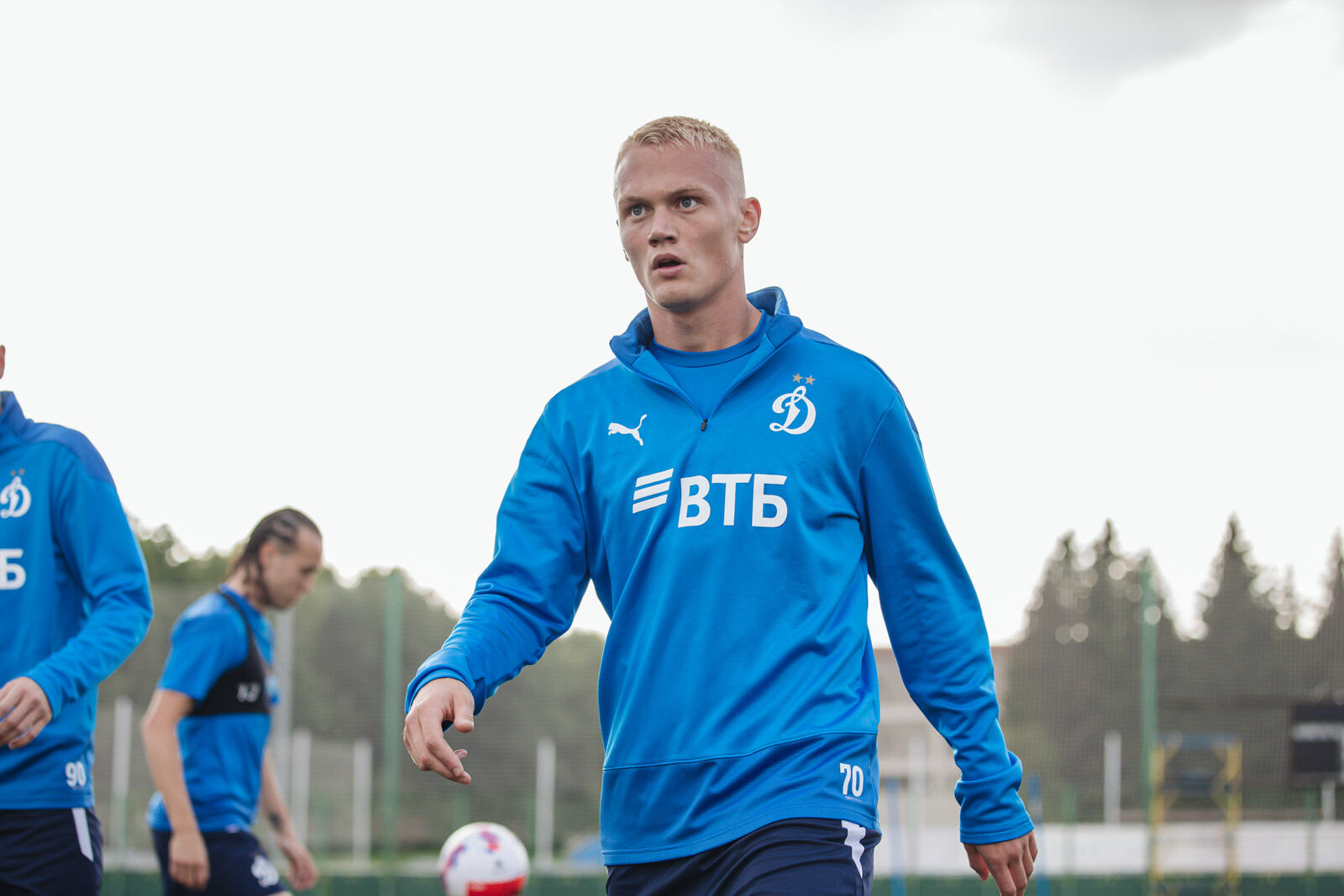 Тренировка перед матчем с «Локомотивом»