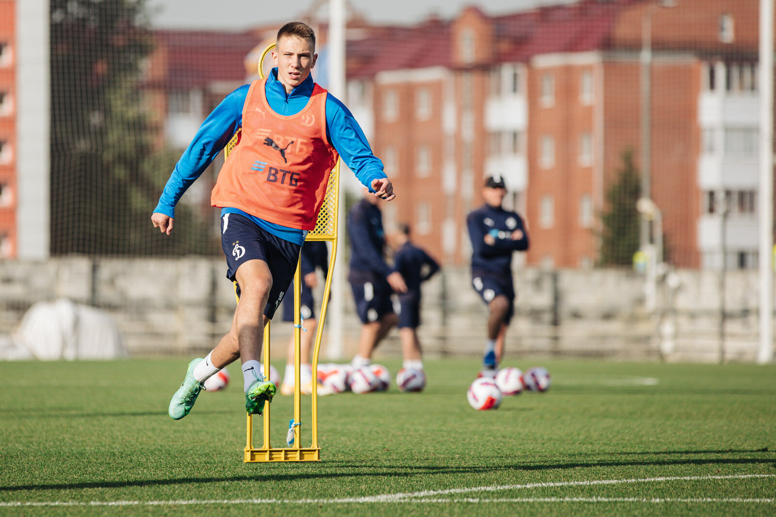 Тренировка перед матчем с «Локомотивом»