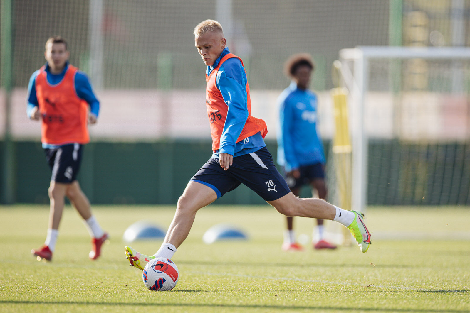 Тренировка перед матчем с «Локомотивом»