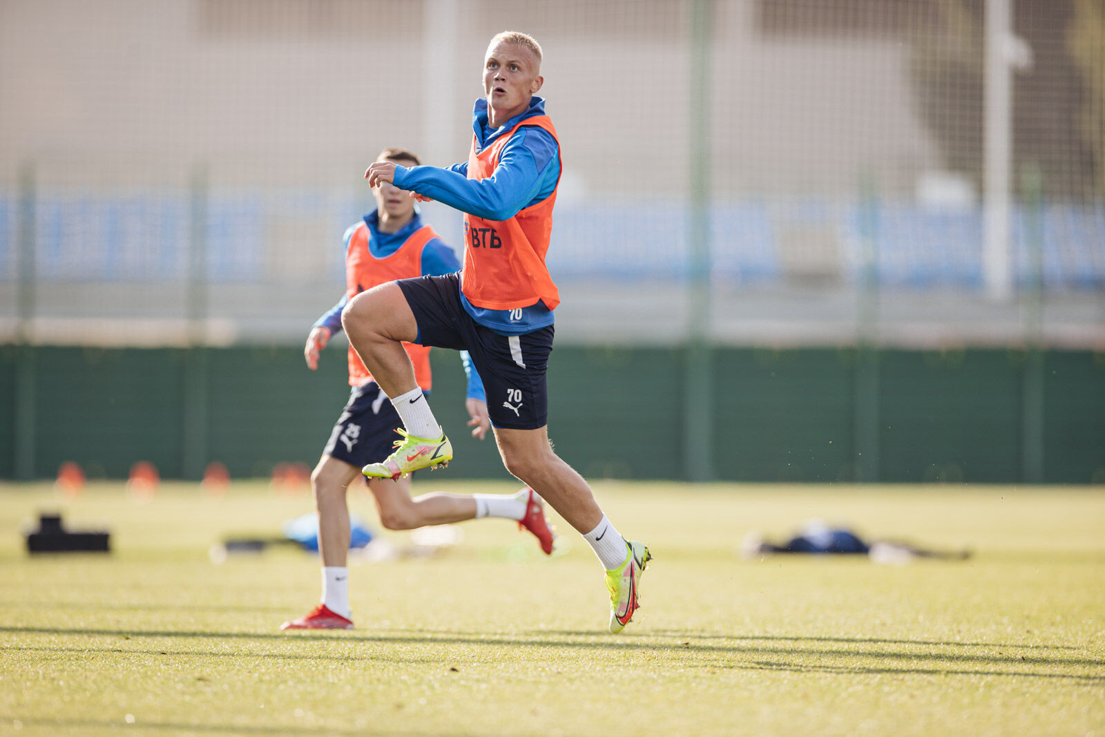 Тренировка перед матчем с «Локомотивом»
