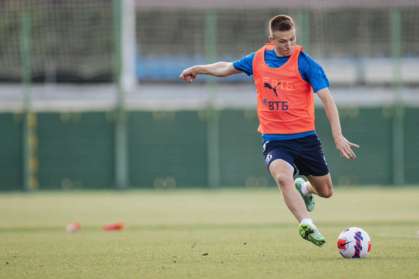 Тренировка перед матчем с «Локомотивом»