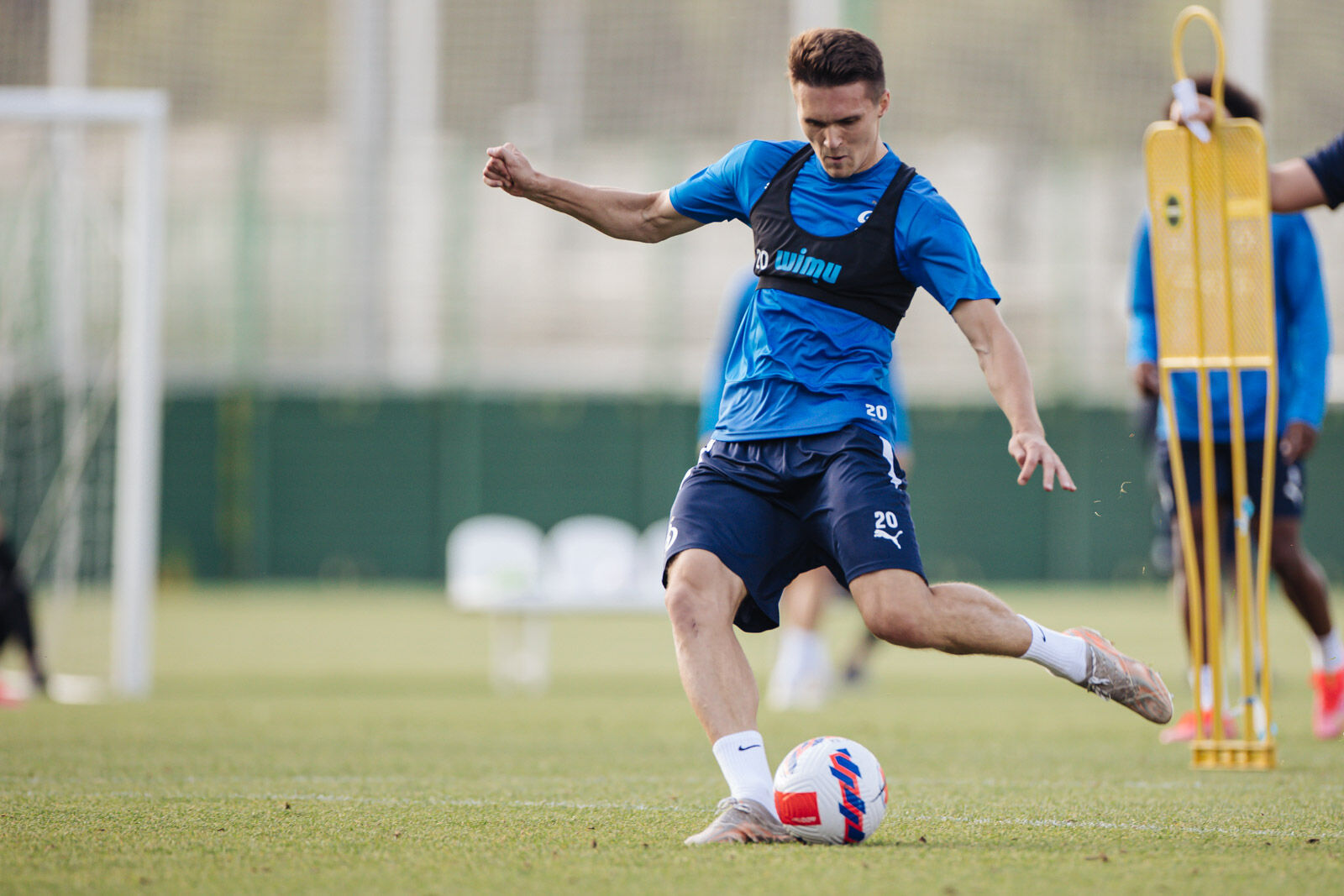 Тренировка перед матчем с «Локомотивом»