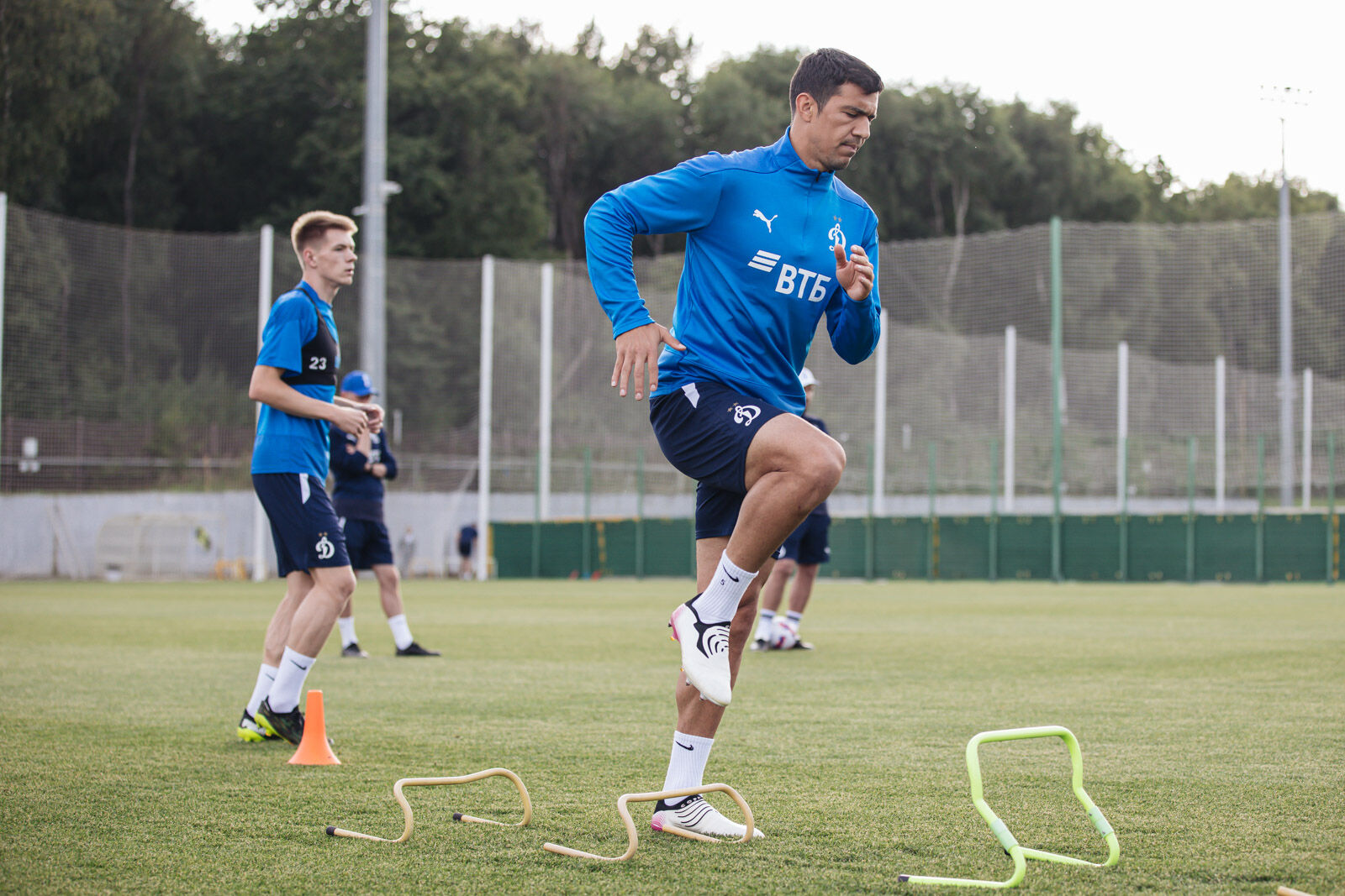 Тренировка перед матчем с «Локомотивом»