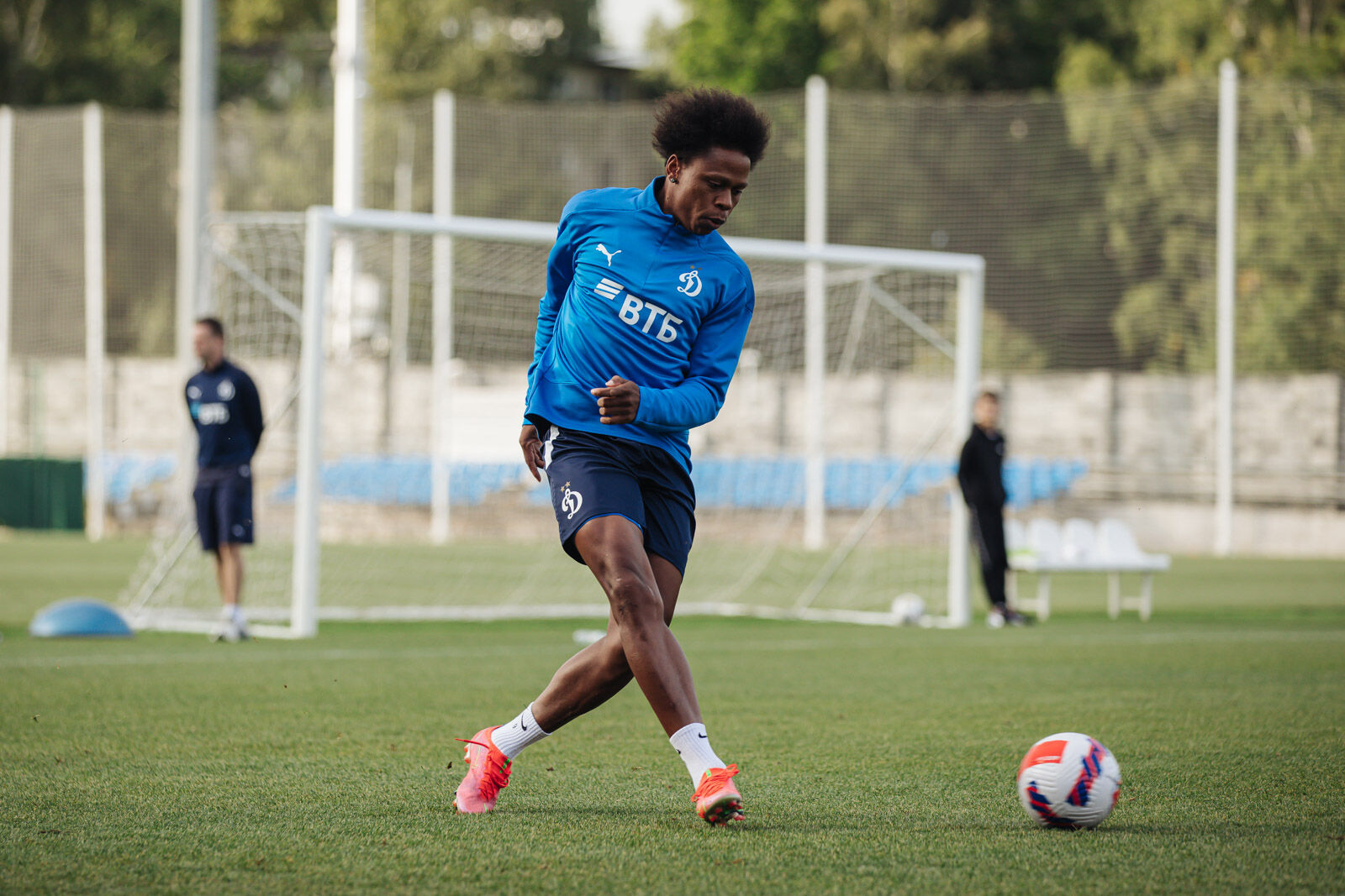 Тренировка перед матчем с «Локомотивом»