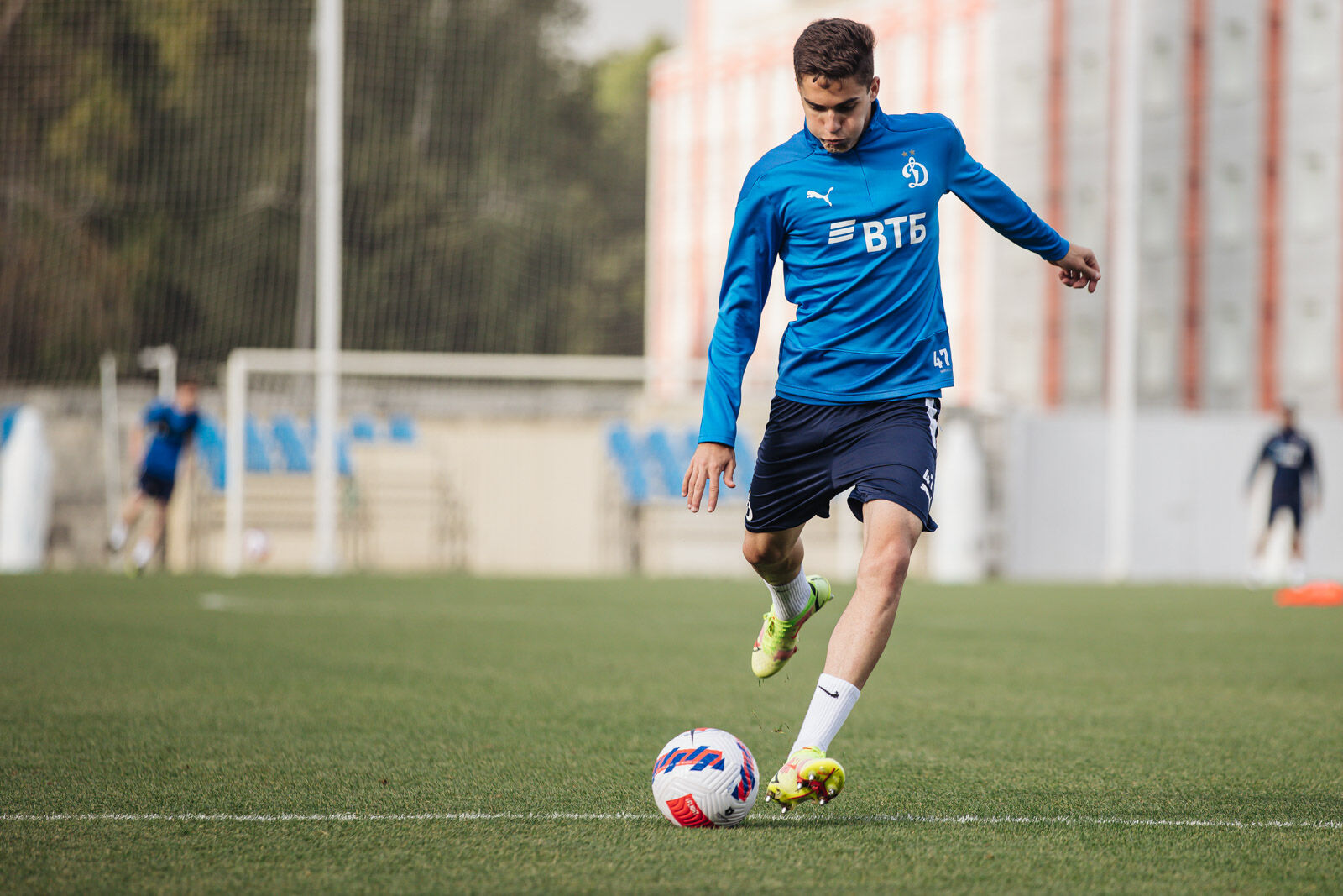 Тренировка перед матчем с «Локомотивом»