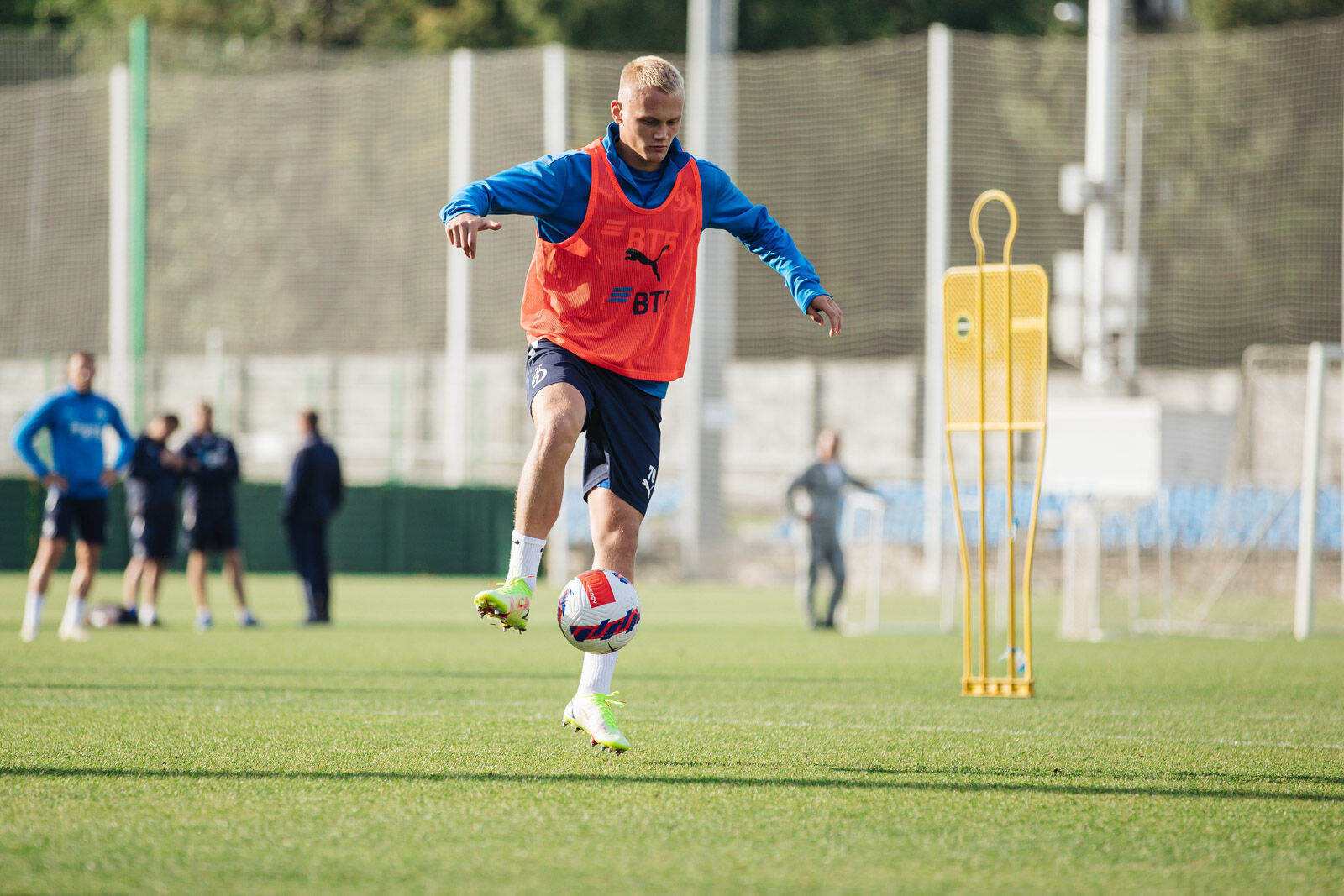 Тренировка перед матчем с «Локомотивом»
