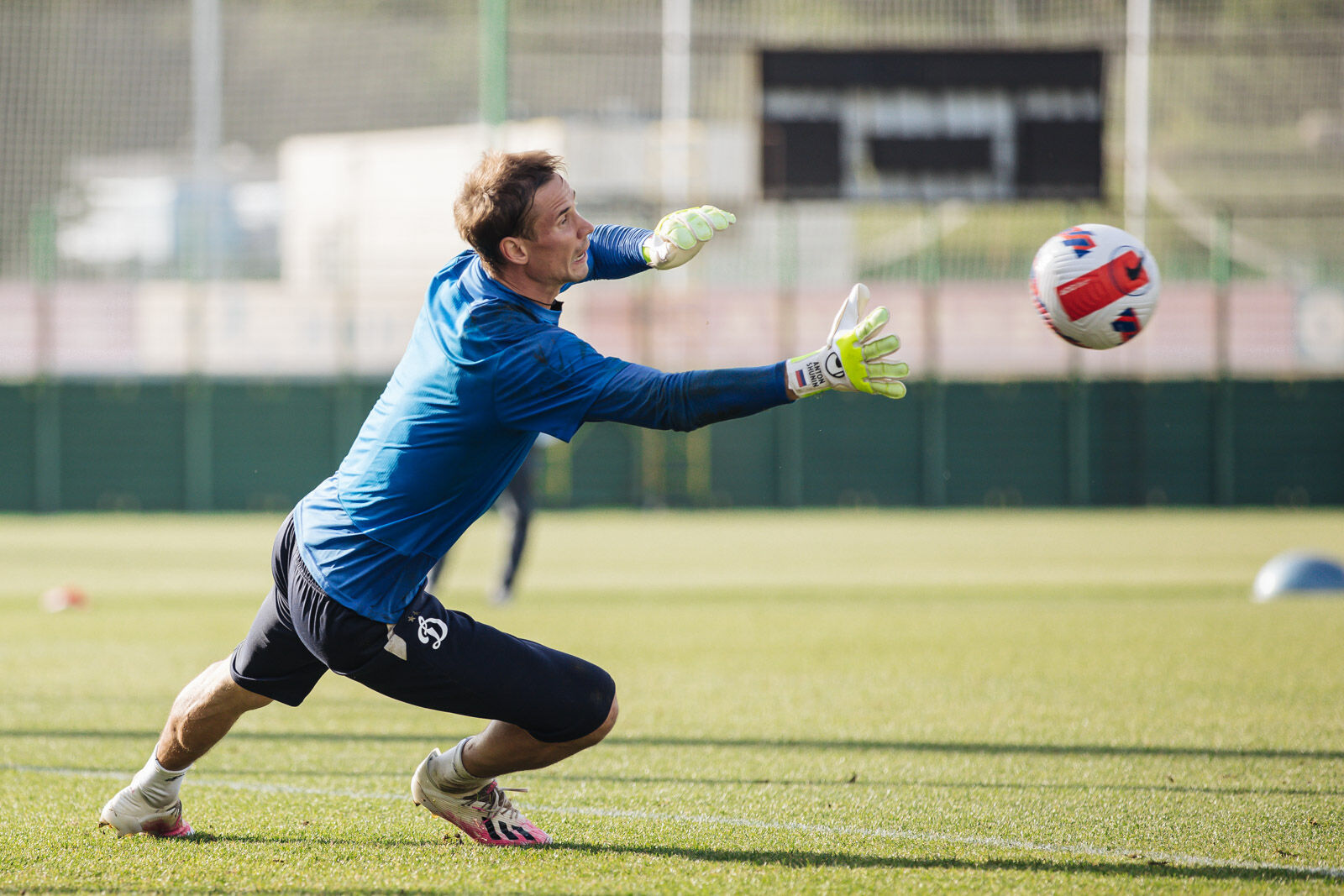 Тренировка перед матчем с «Локомотивом»