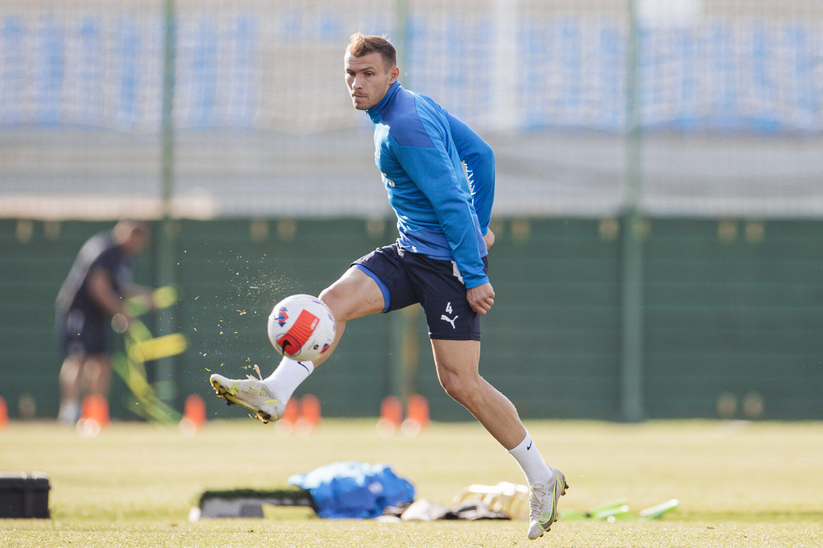 Тренировка перед матчем с «Локомотивом»