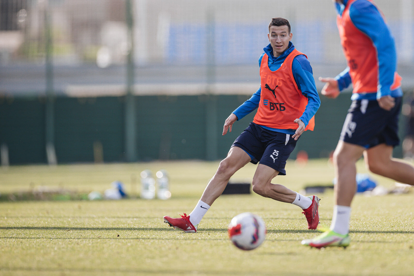 Тренировка перед матчем с «Локомотивом»