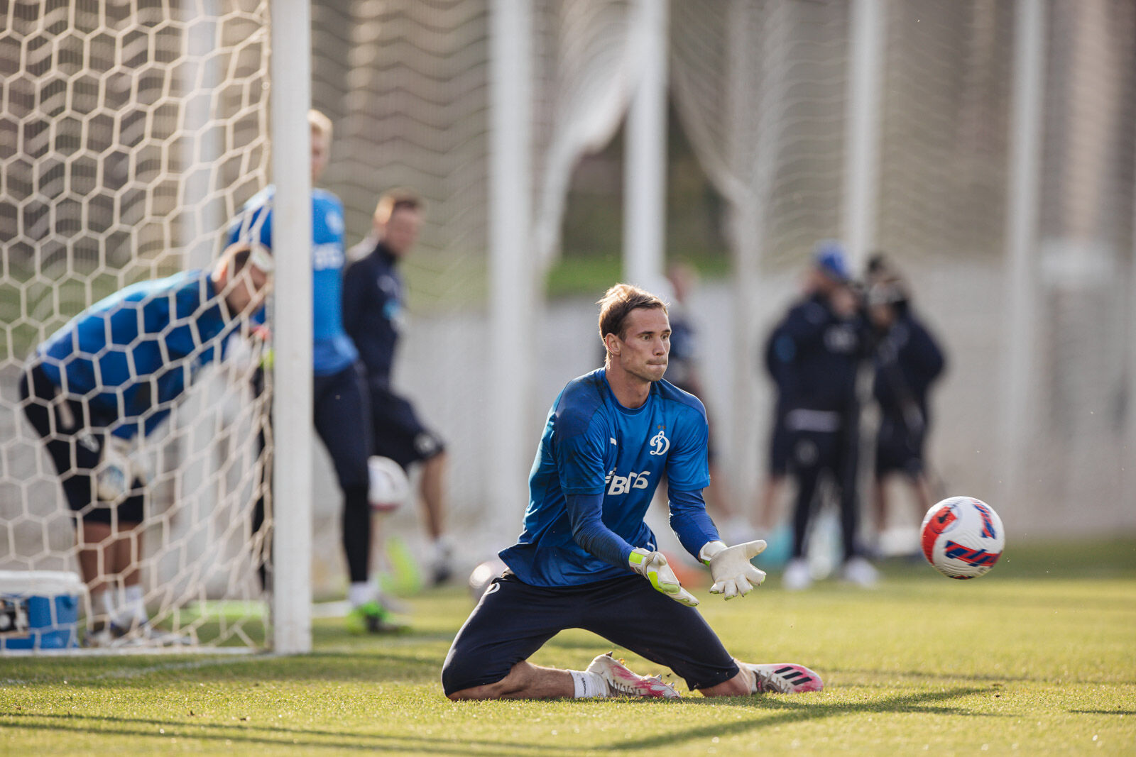 Тренировка перед матчем с «Локомотивом»