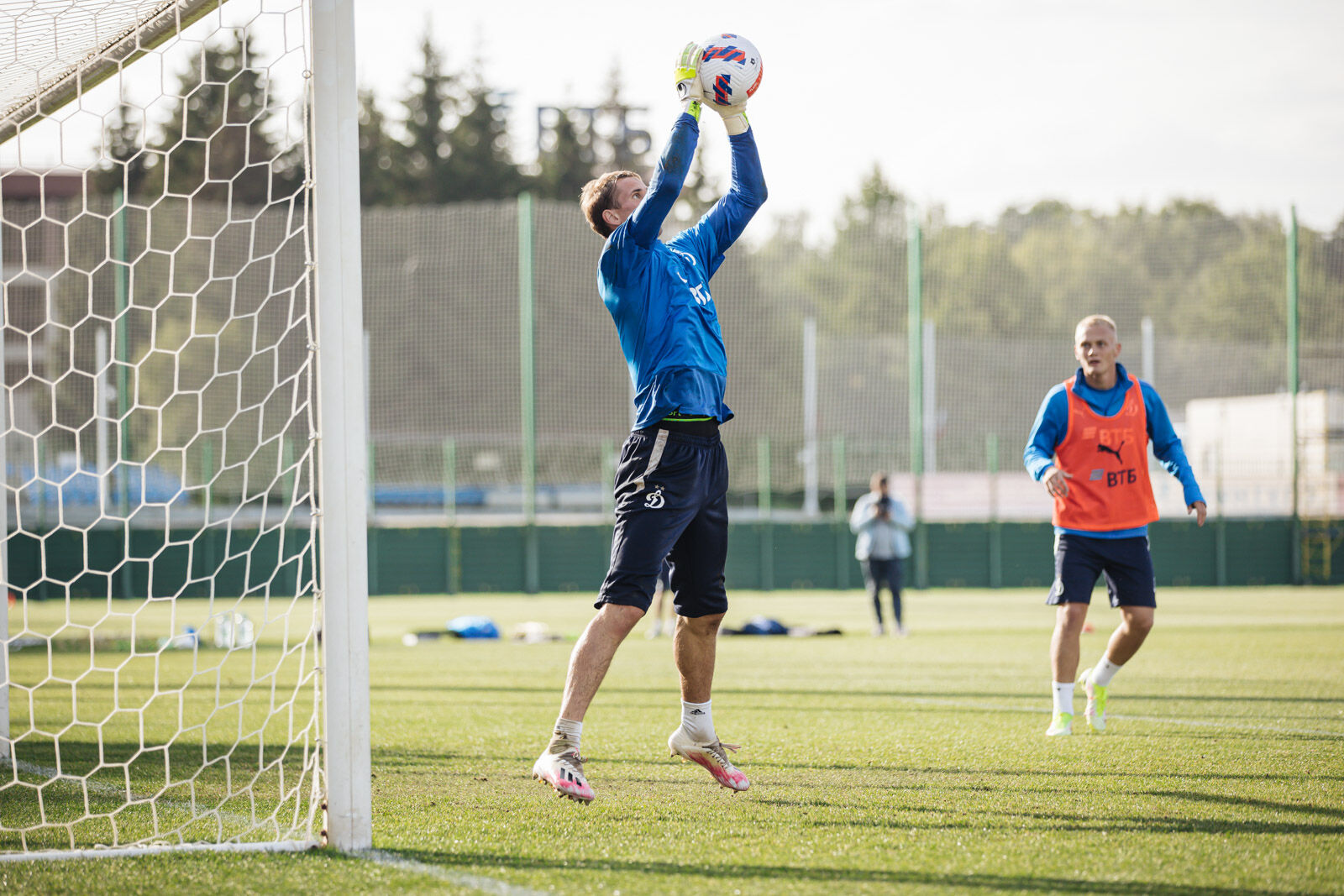Тренировка перед матчем с «Локомотивом»
