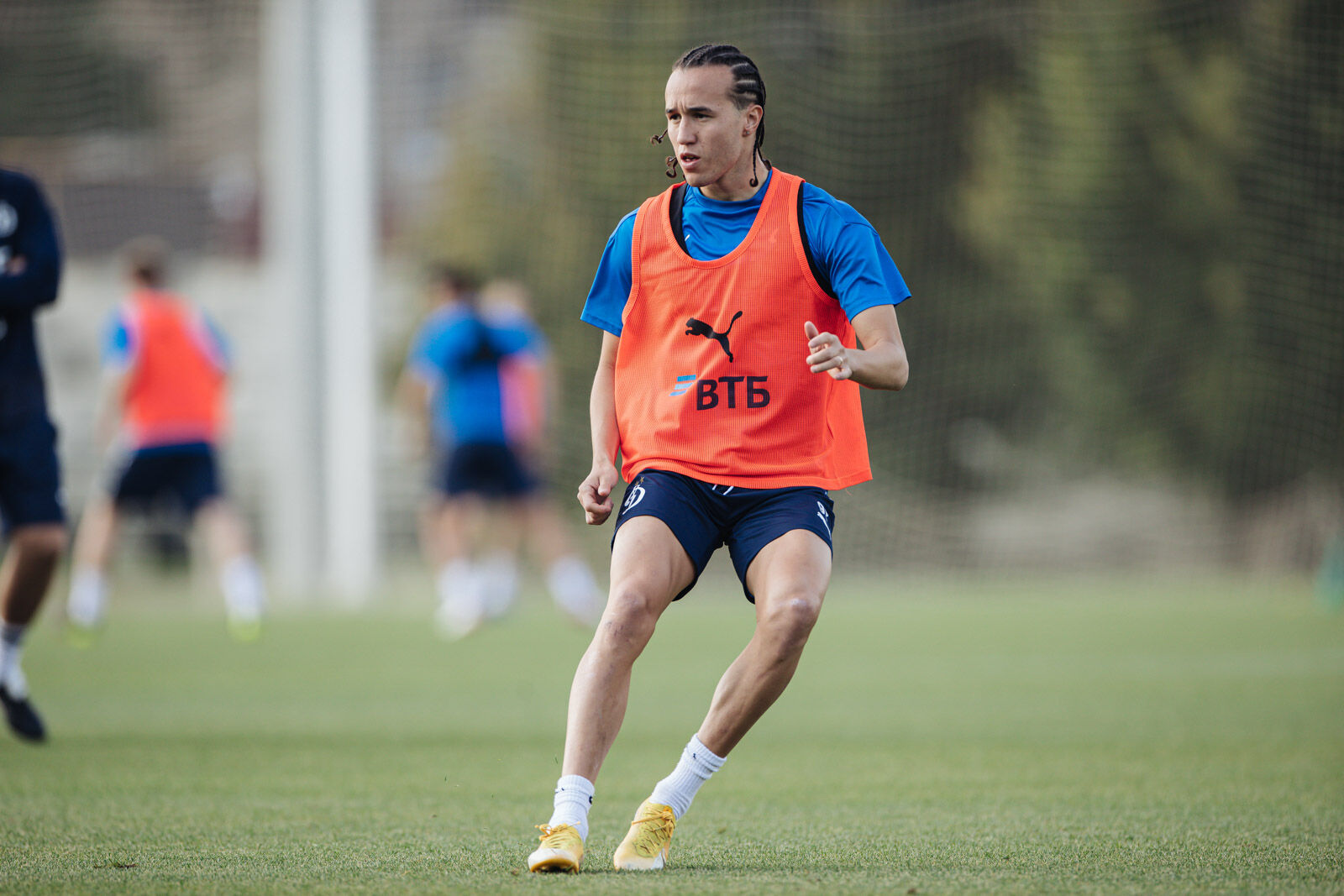 Тренировка перед матчем с «Локомотивом»