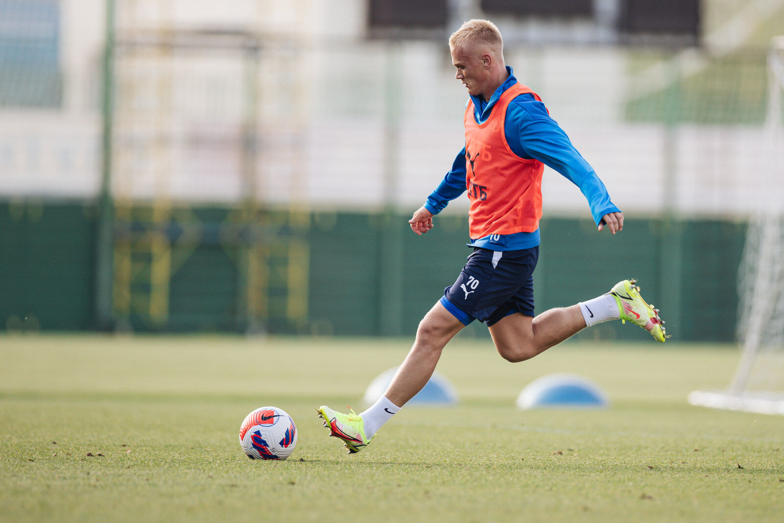 Тренировка перед матчем с «Локомотивом»