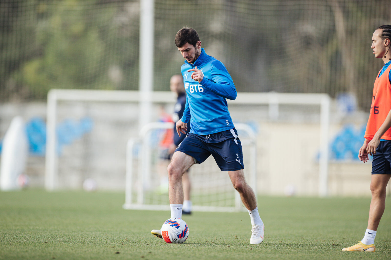 Тренировка перед матчем с «Локомотивом»